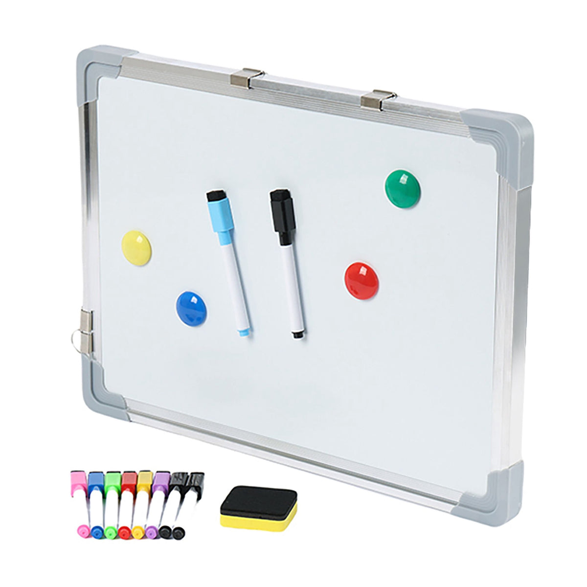 Magnetic Whiteboard 30x40 cm with Markers and Magnets