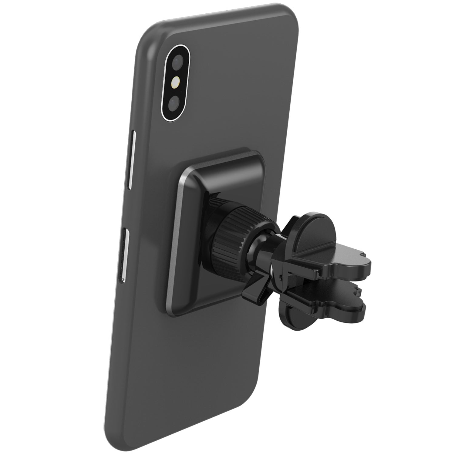 Magnetic car holder for fan grill