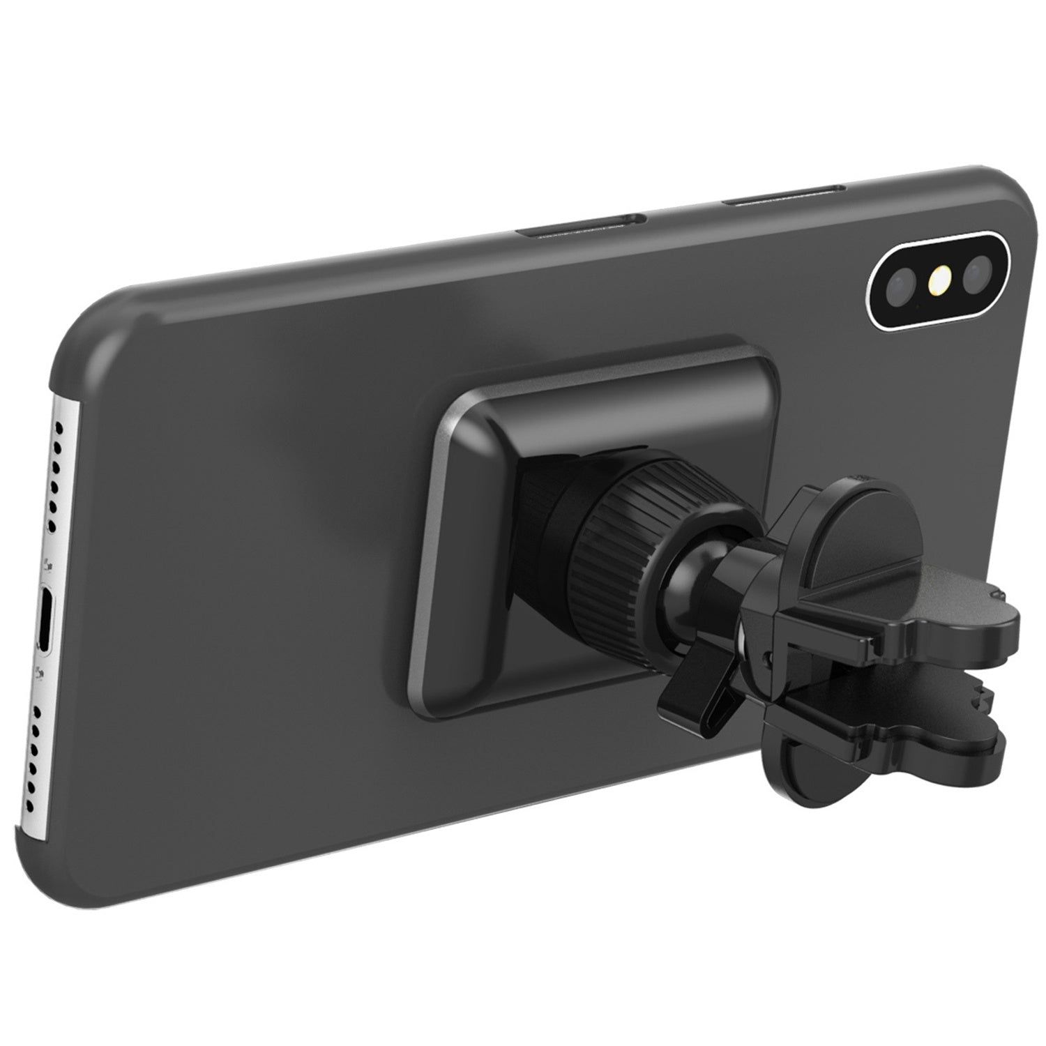 Magnetic car holder for fan grill