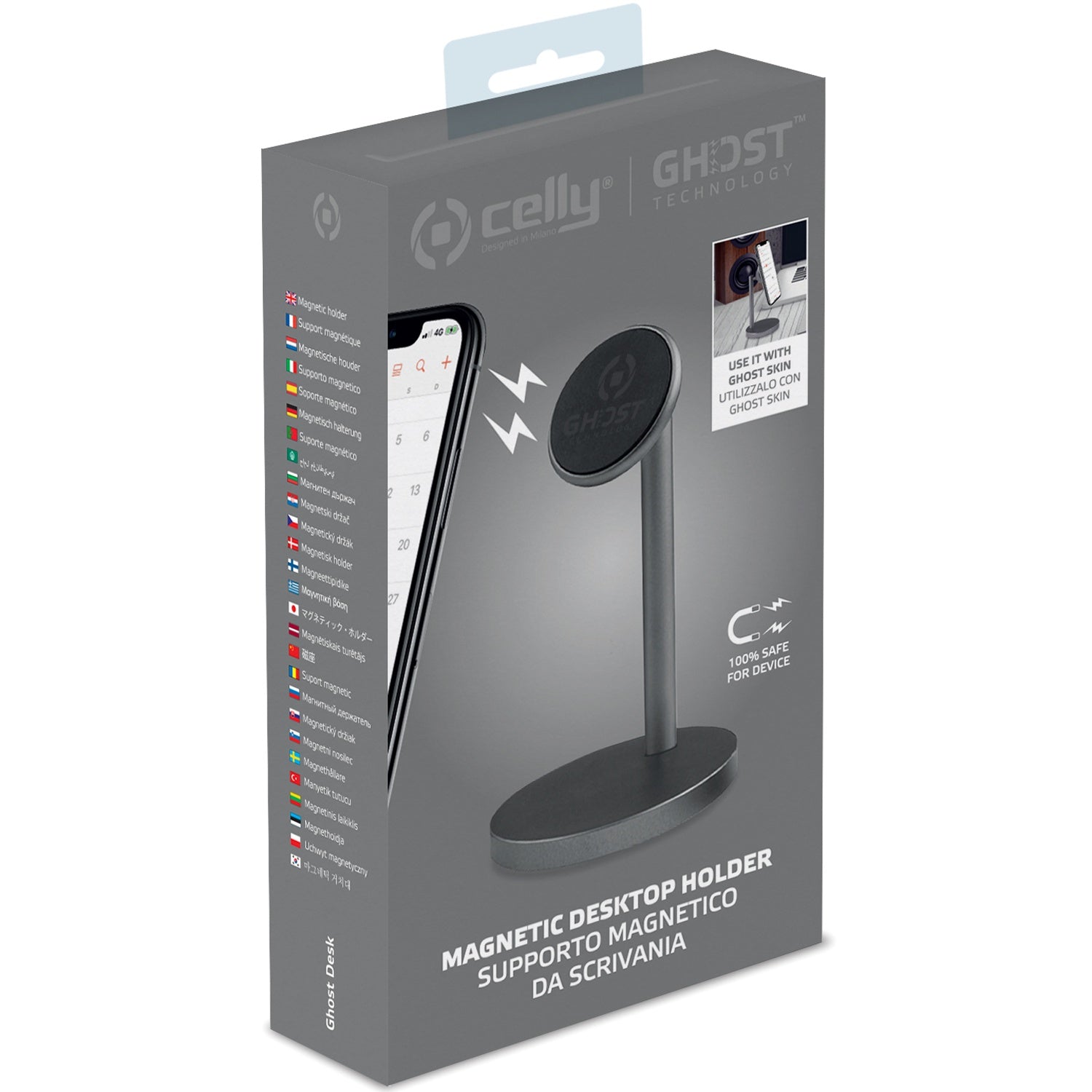 Magnetic holder for tables