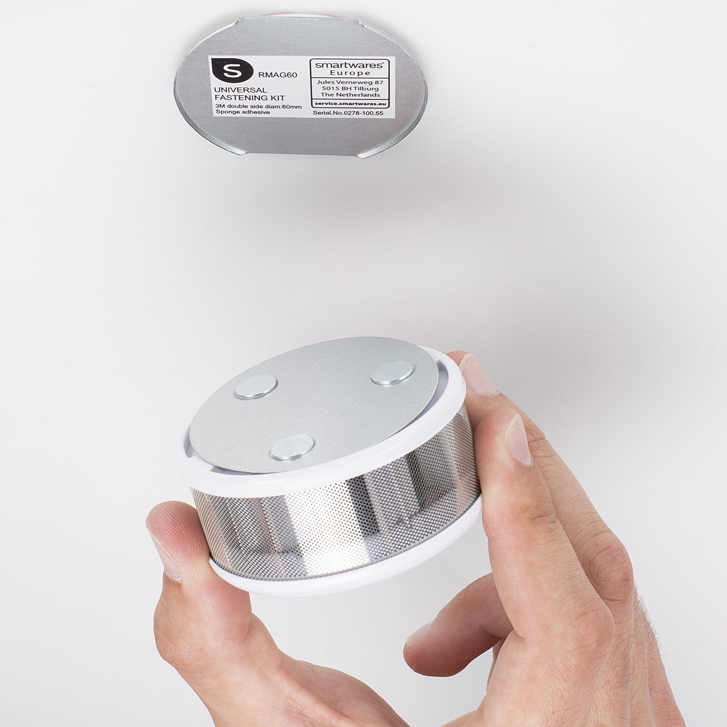 Magnetic mount Smoke alarm 7cm+