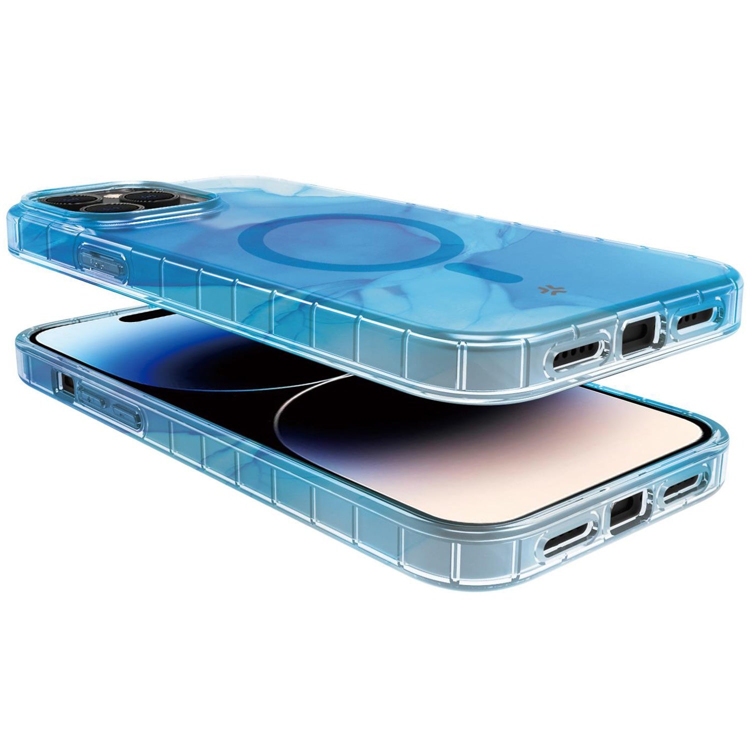 Magshades TPU Cover MagSafe iPhone 15 Pro Blue