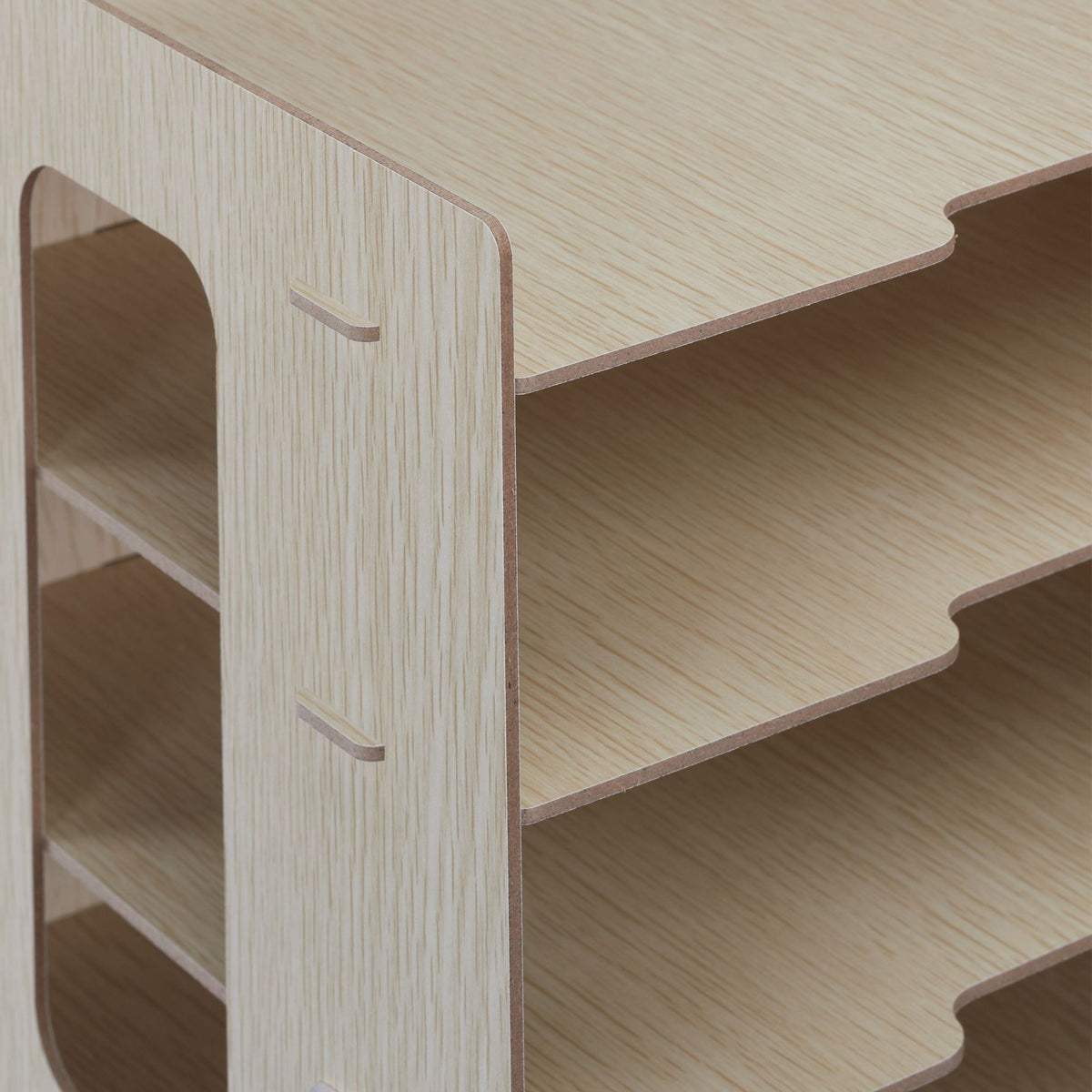 Mailbox in MDF with 3 compartments