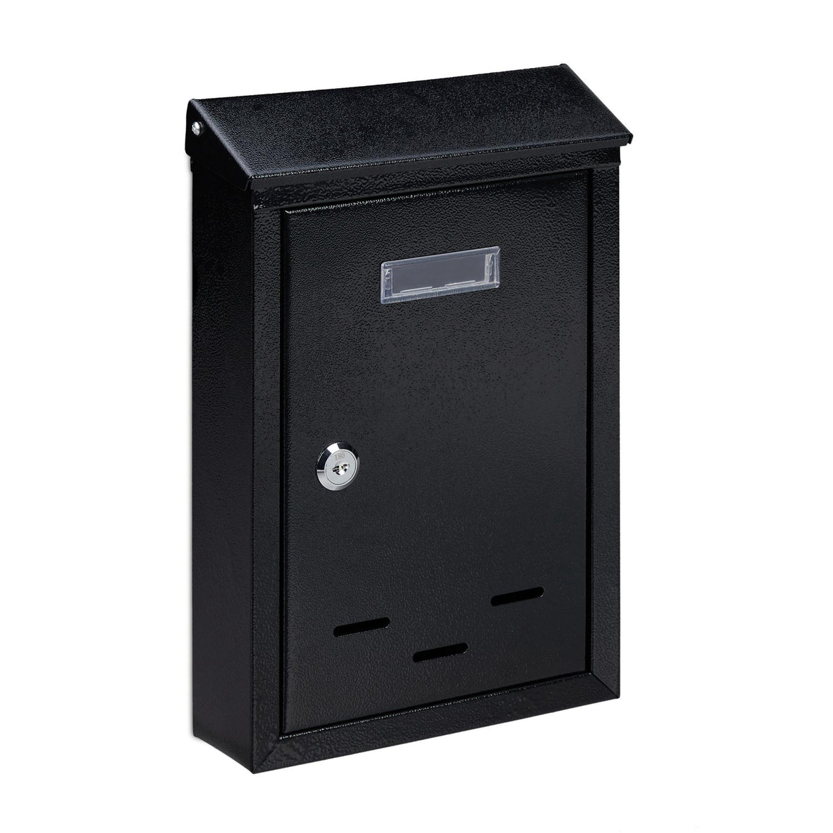 Mailbox with nameplate