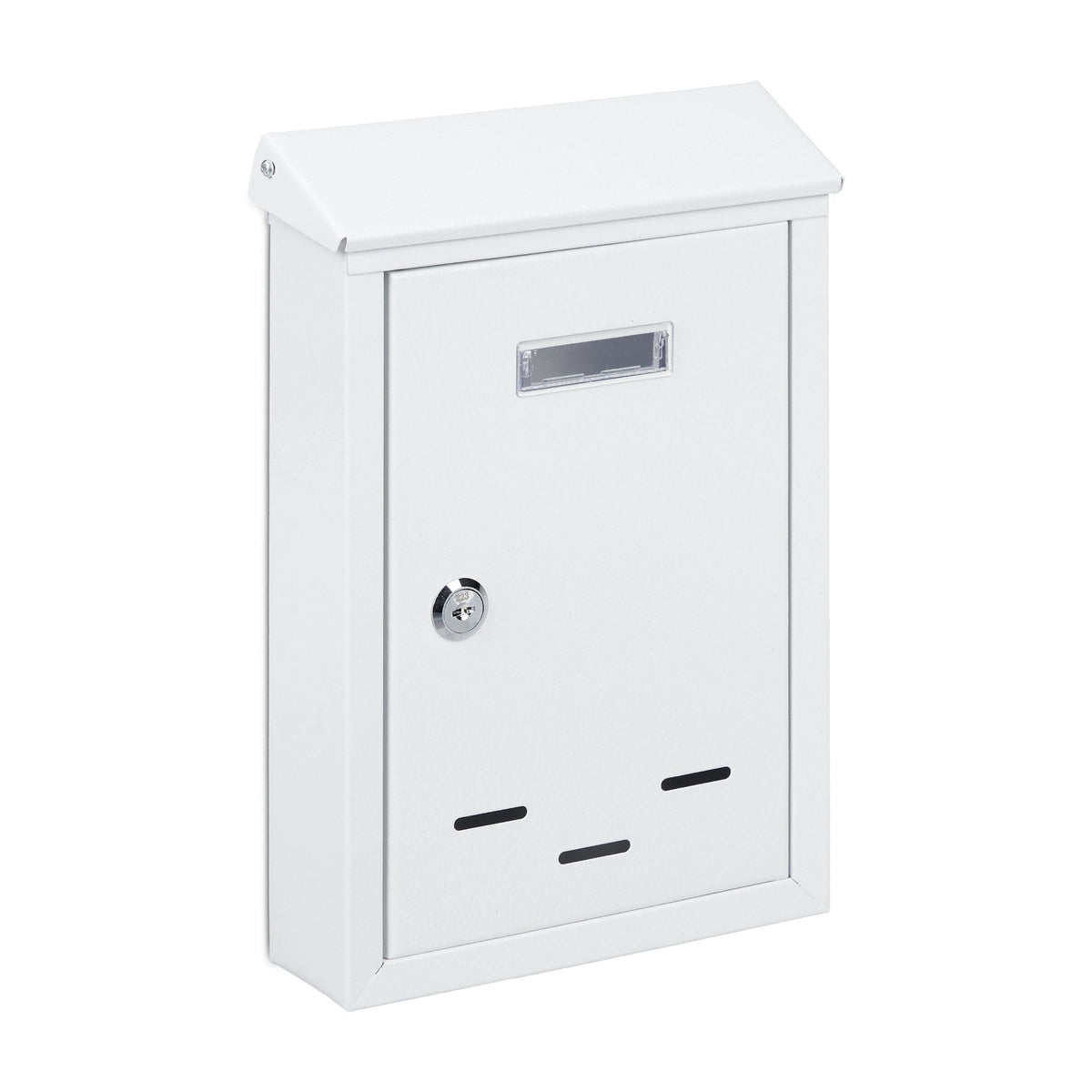 Mailbox with nameplate