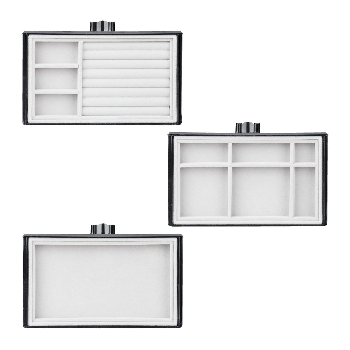 Makeup Organizer with 3-Drawer Jewelry Box