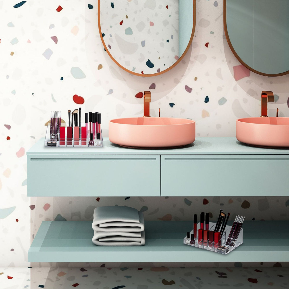 Makeup holder, 2 pcs