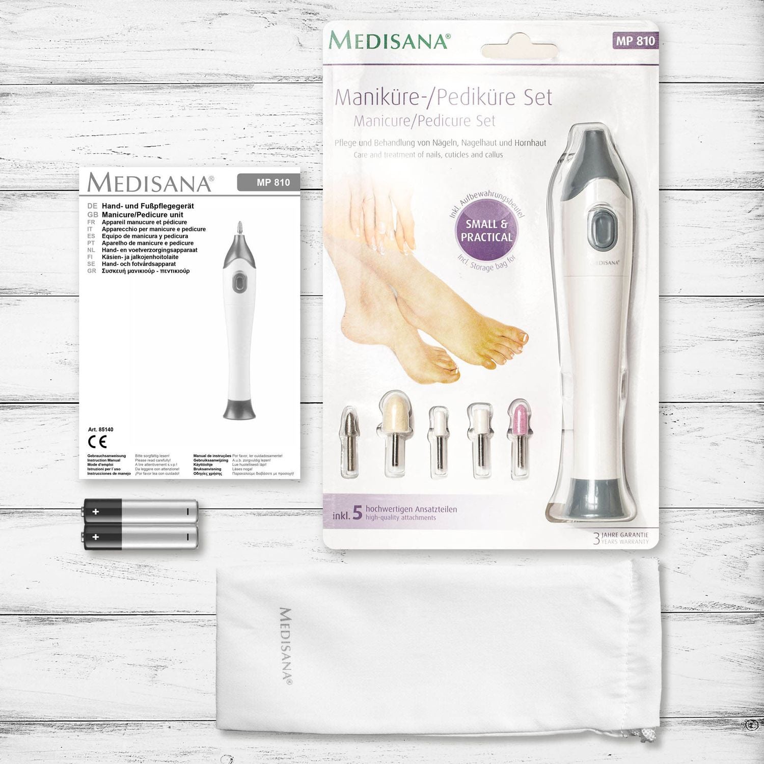 Manicure & pedicure set MP 810