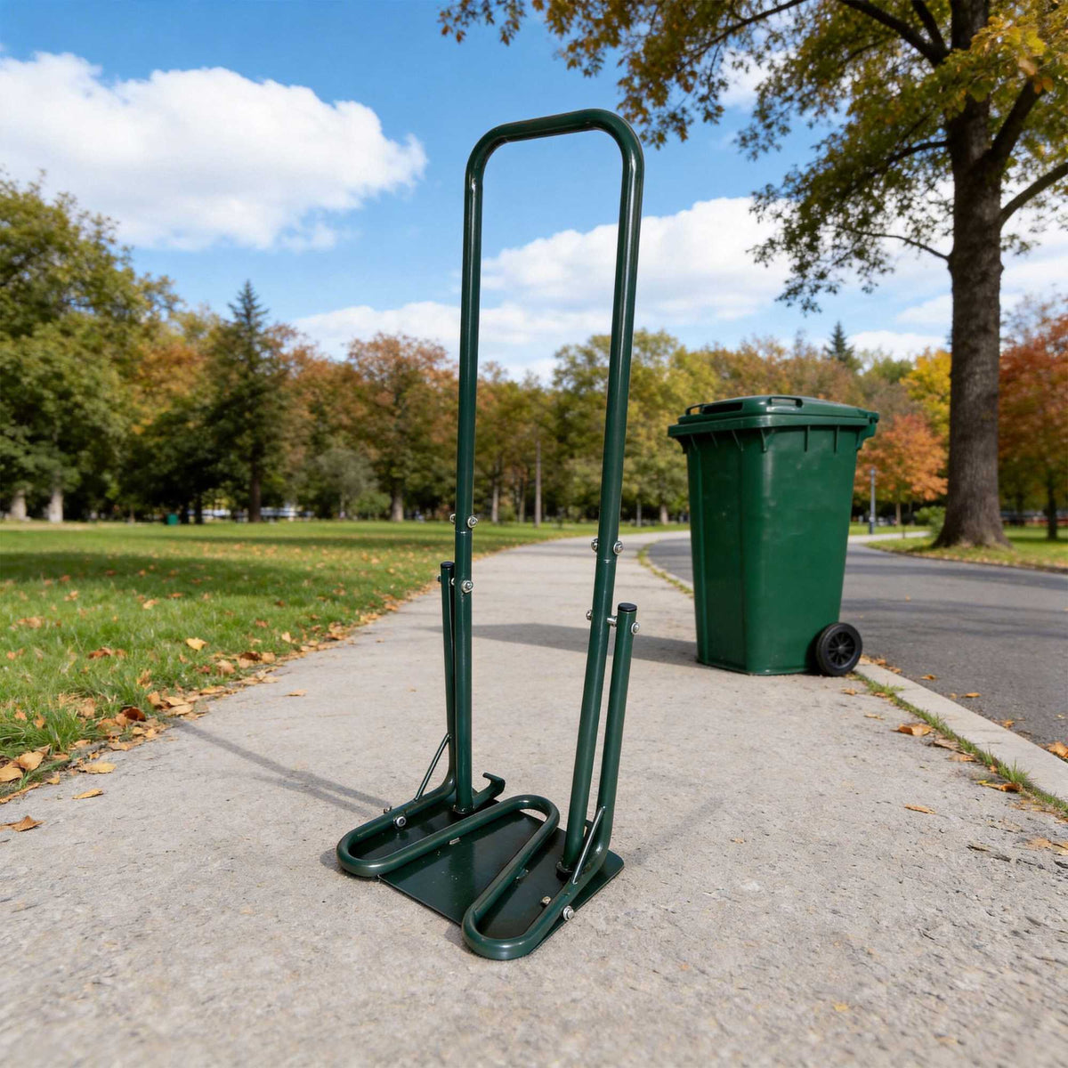 Manual Steel Waste Compactor for Household Bins