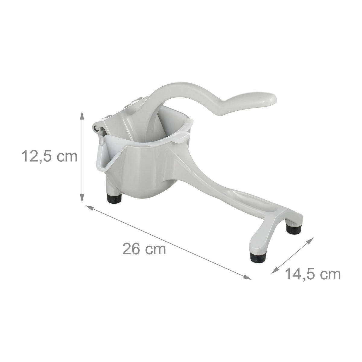 Manual lemon squeezer