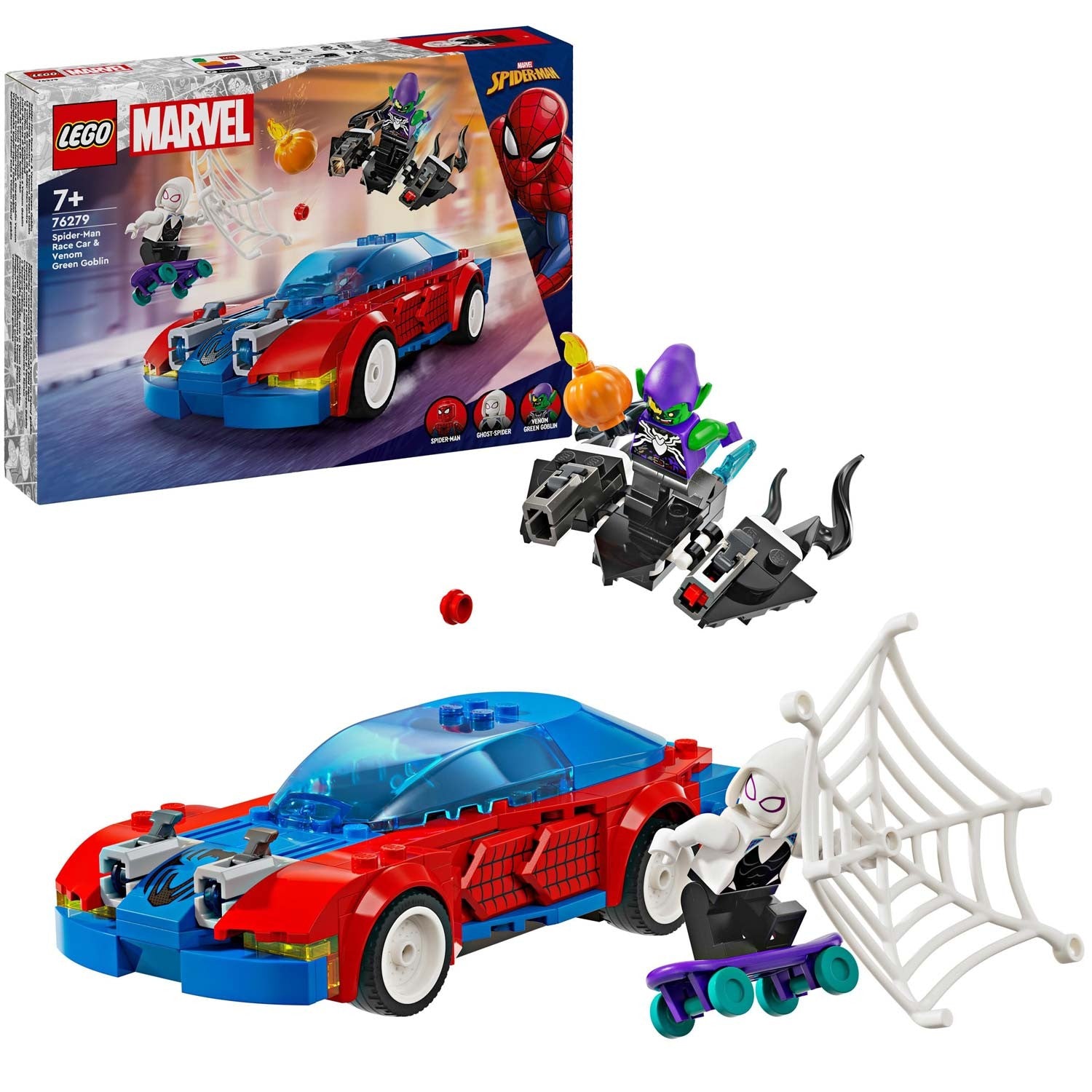 Marvel - Spider-Man Race Car & Venom 76279