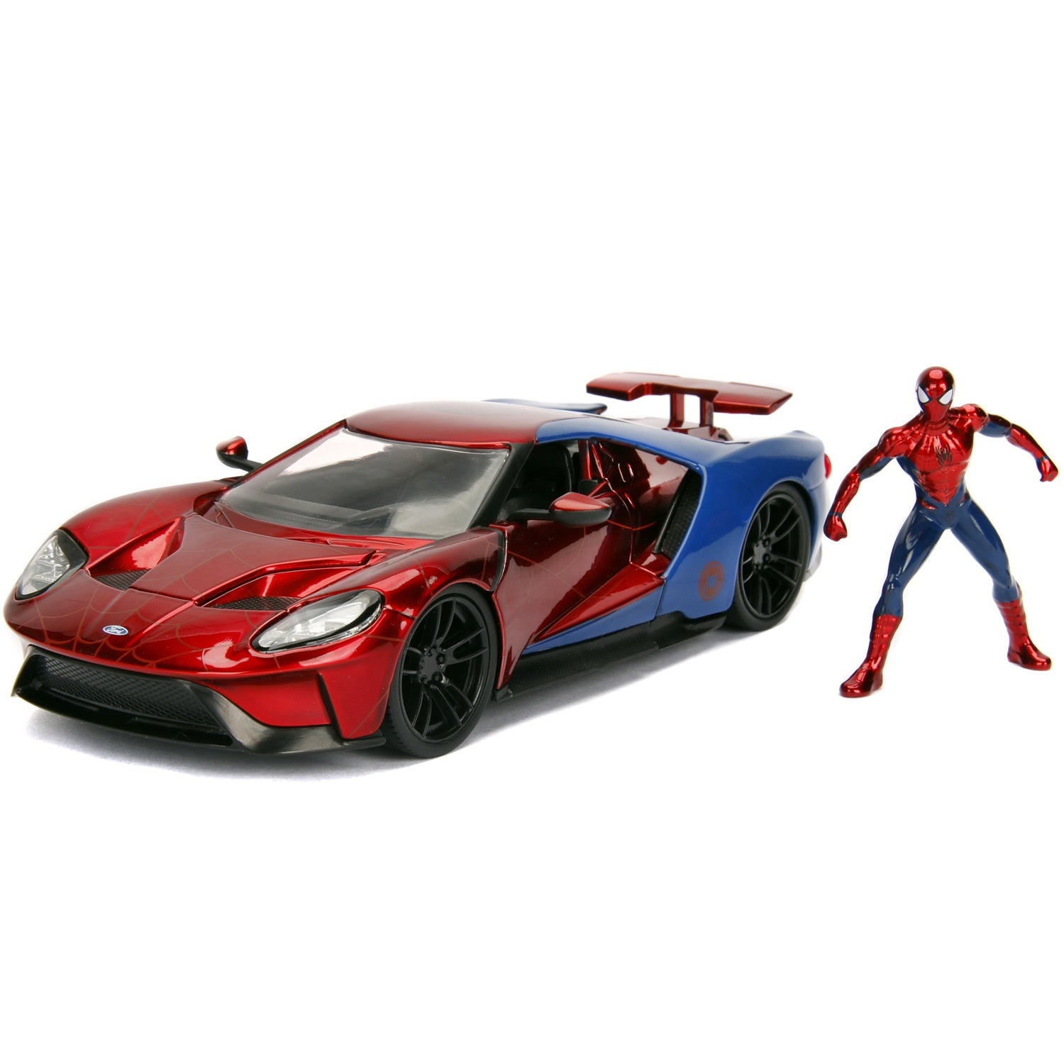 Marvel Spiderman 2017 Ford GT 1:24