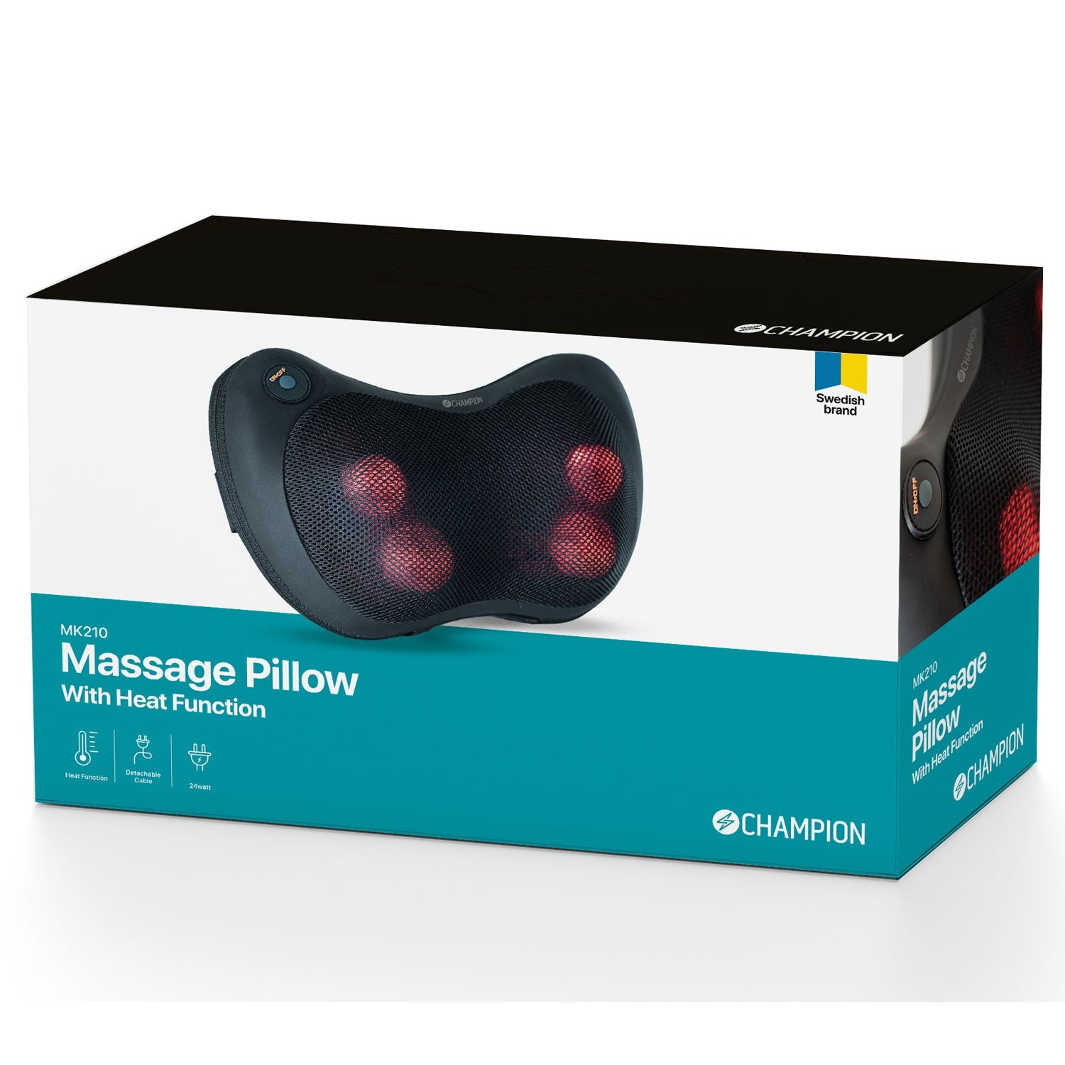 Massage cushion Infrared Heat MK210 Black