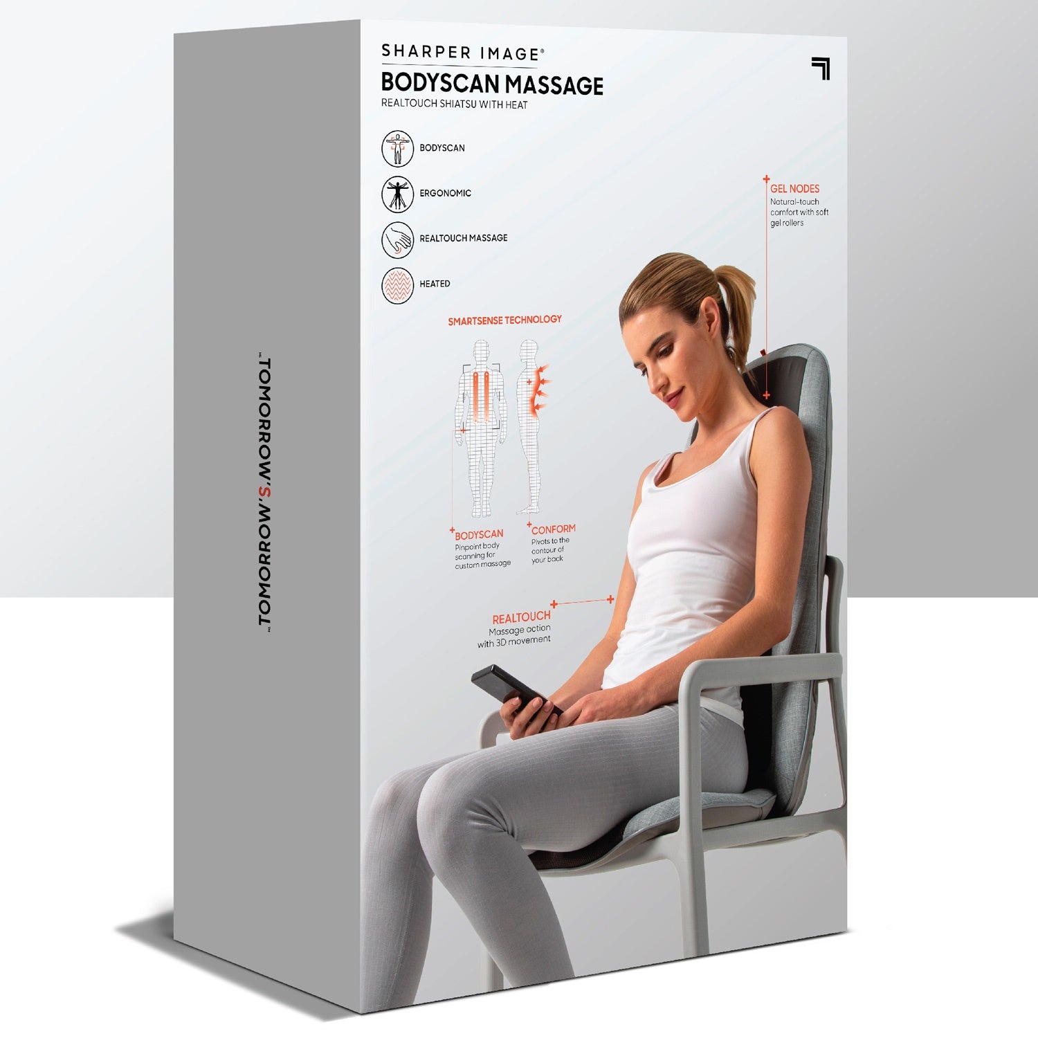Massager Smartsense Shiatsu Realtouch Chair