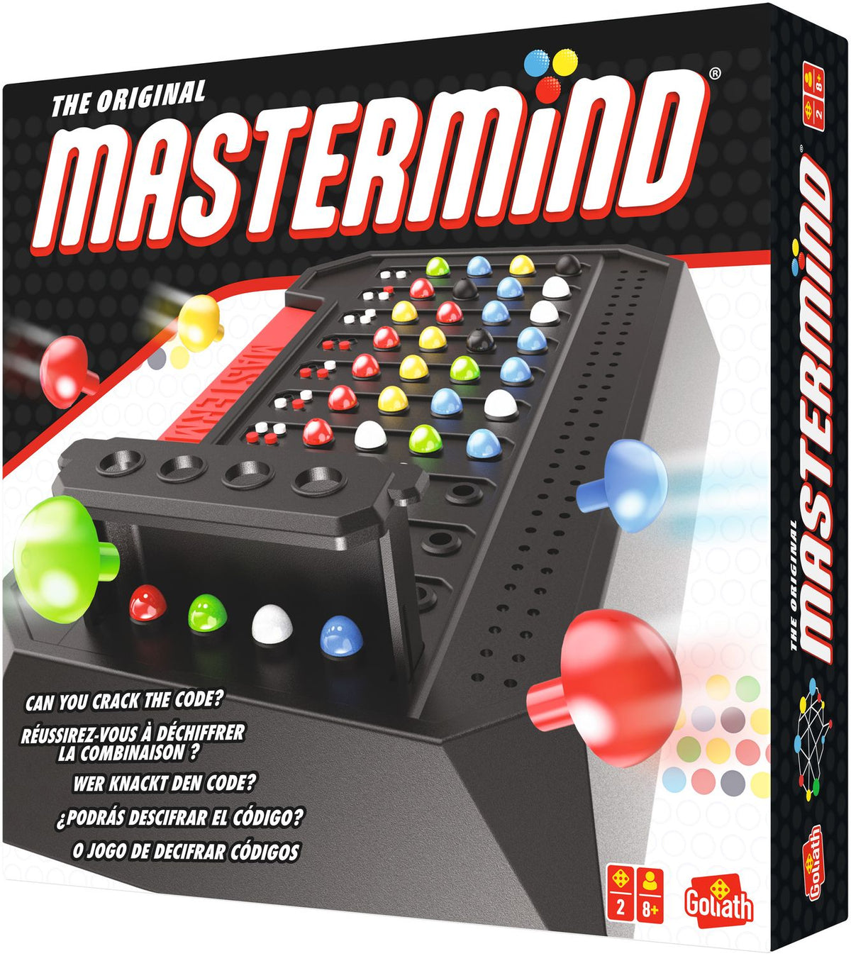 Mastermind Strategy Game, 2 Players, Ages 7+