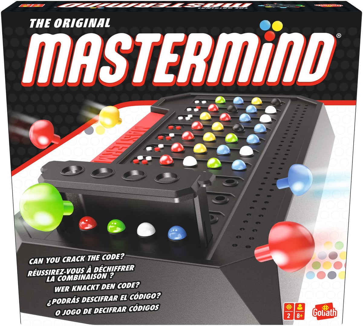 Mastermind Strategy Game, 2 Players, Ages 7+