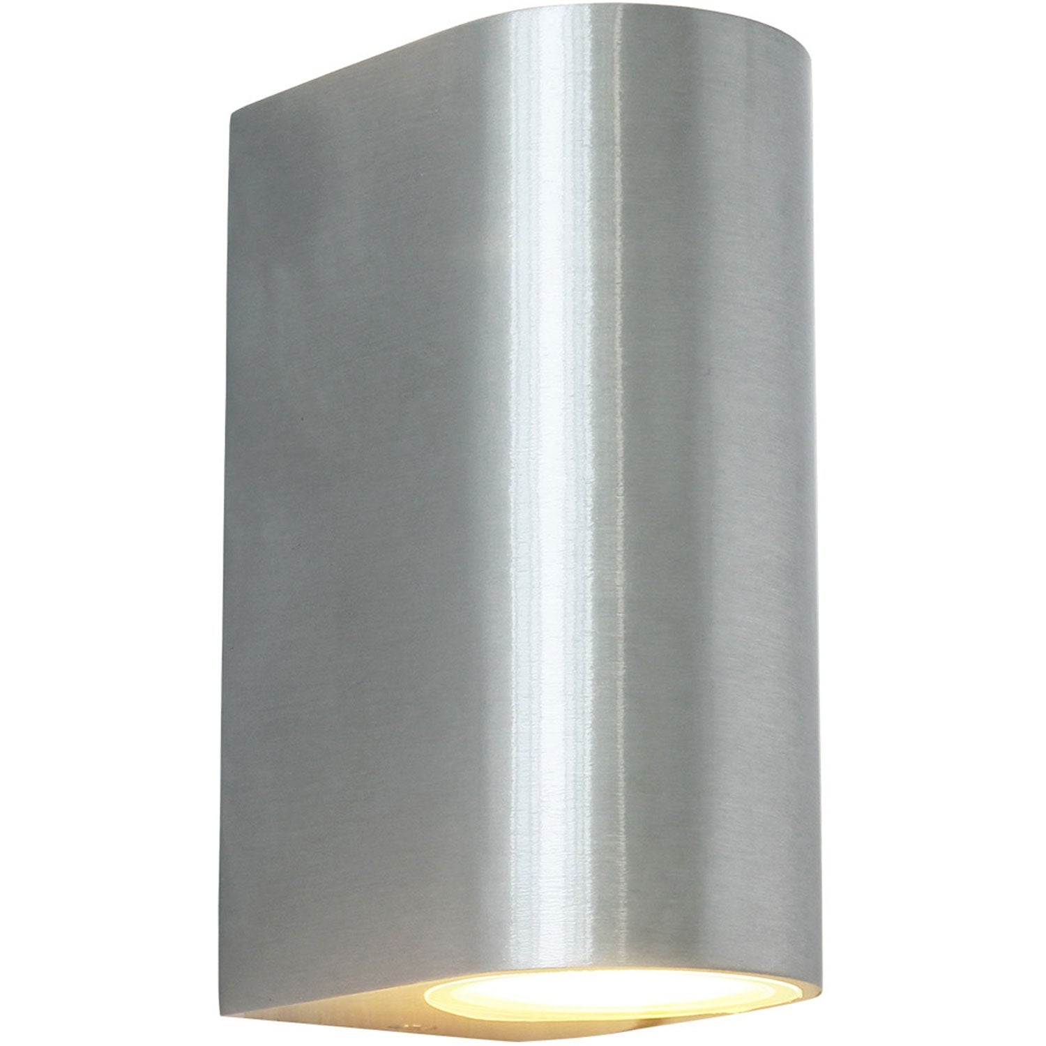 Mats II Wall luminaire 2xGU10 socket IP44 Aluminium