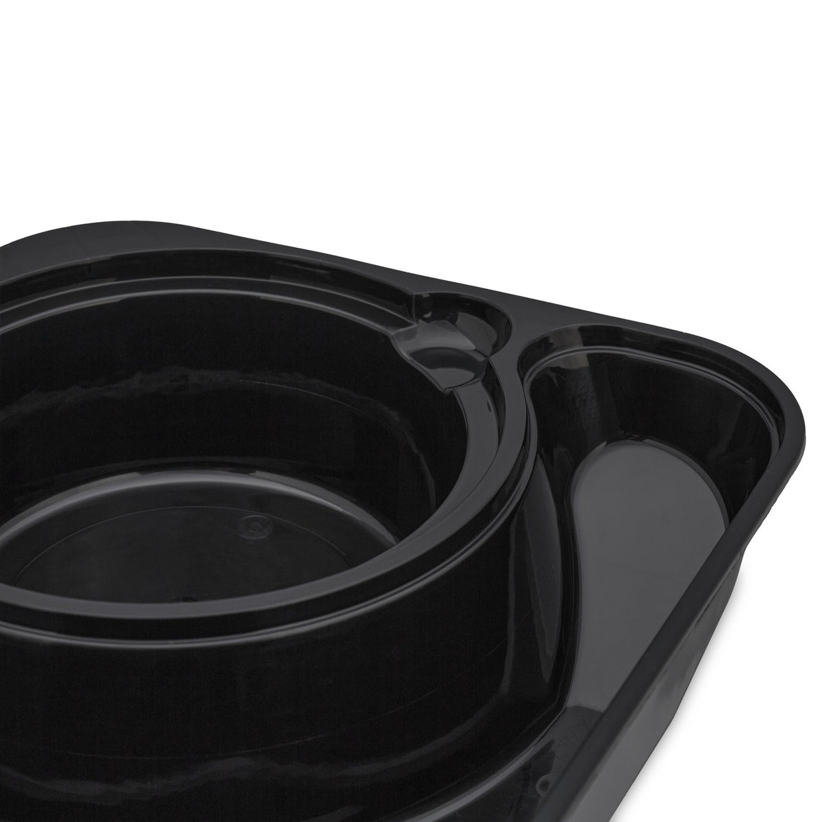 Meal preparation boxes 24 pcs. 2 compartments