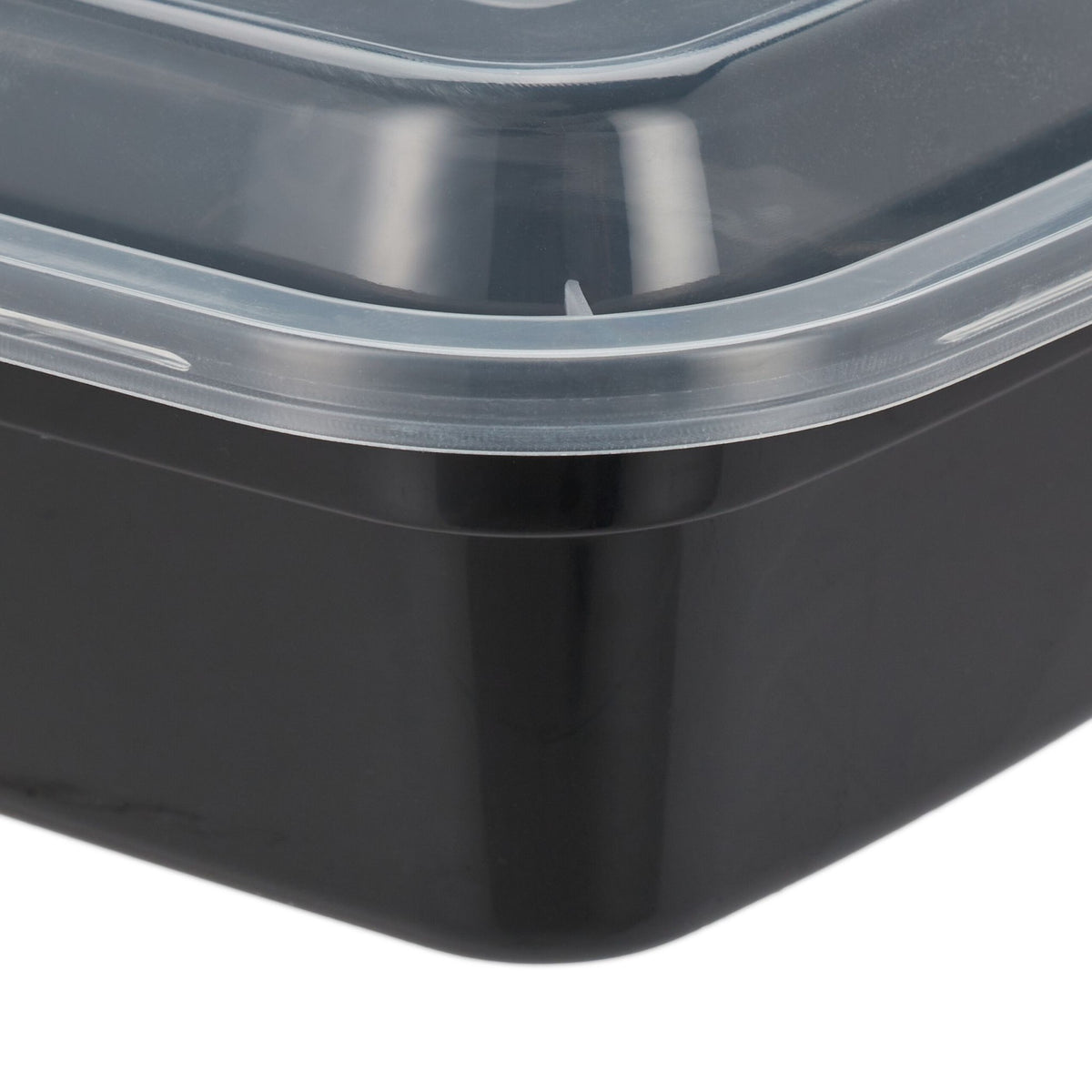 Meal preparation boxes with 1 compartment - 24 pcs