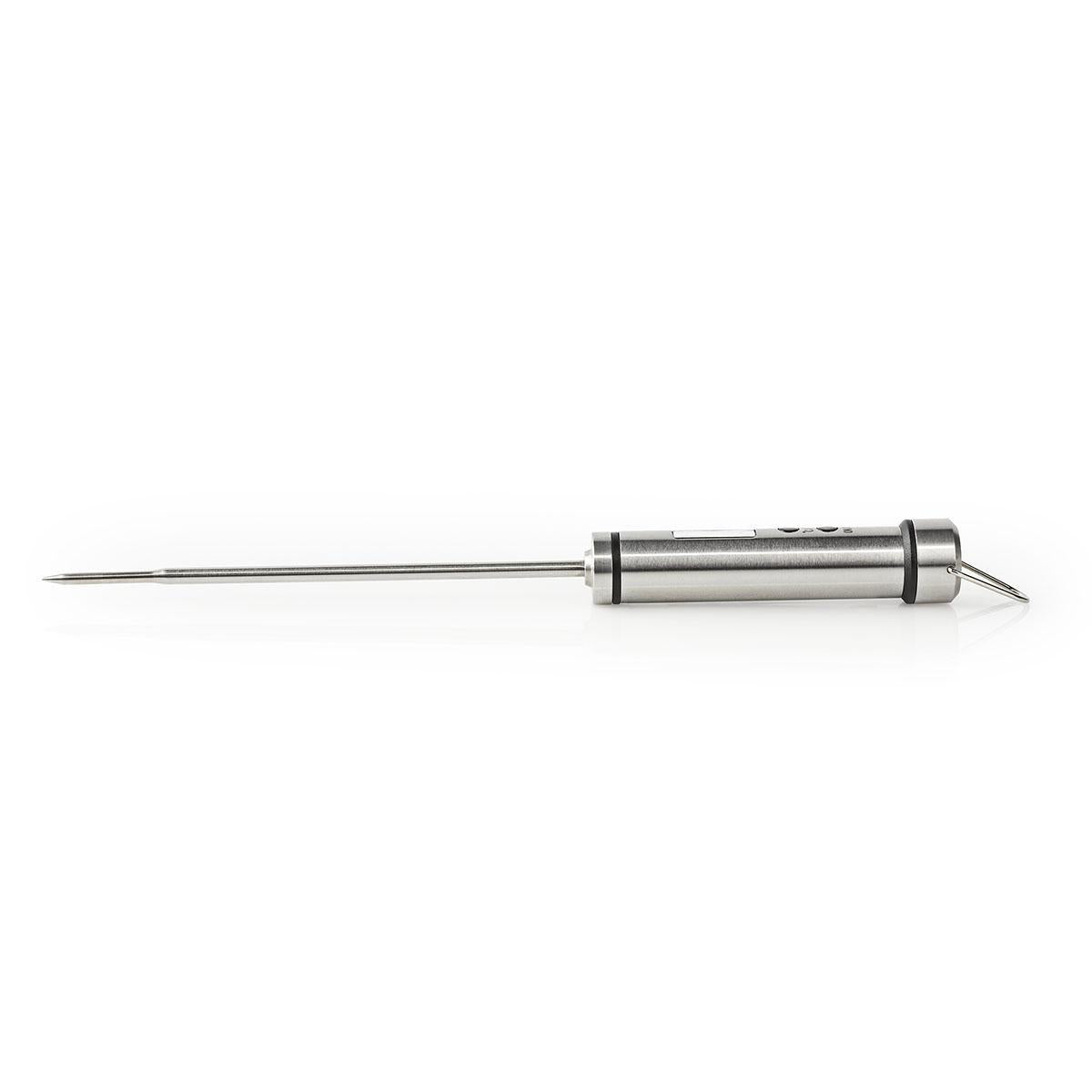 Meat thermometer | LCD Screen | 0 - 200 °C | Silver