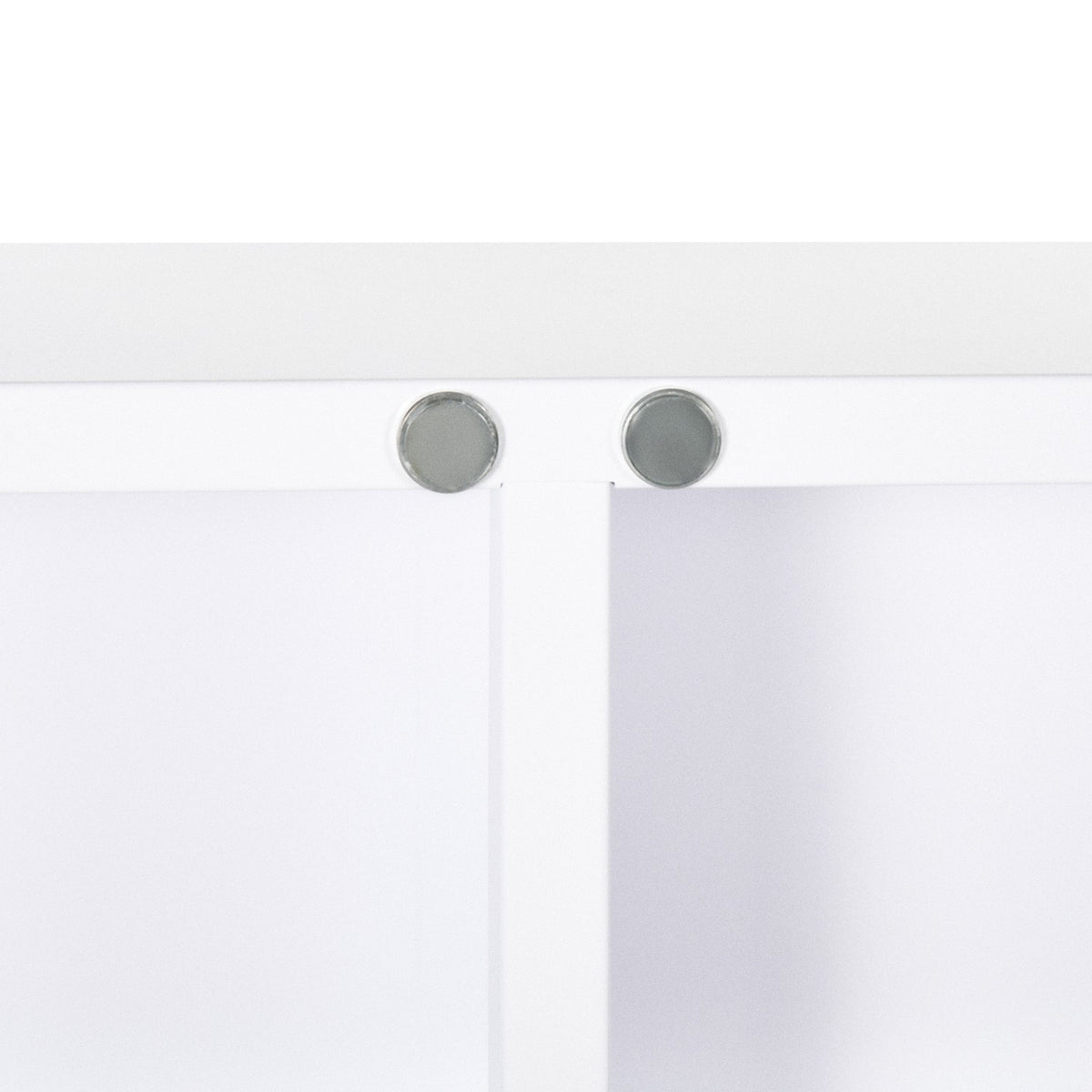 Medicine Cabinet 2-Door Medicine Cabinet With 6 Shelves, Pharmacy Cabinet For Wall Mounting, Steel, White, 55X18X60Cm