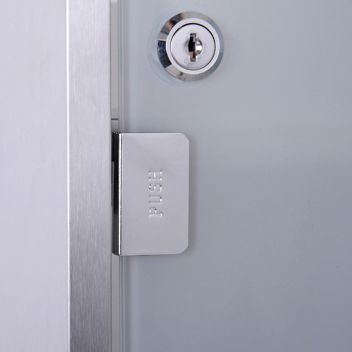 Medicine Cabinet First Aid Cabinet Lock Stainless Steel Safety Storage 30X18X50Cm