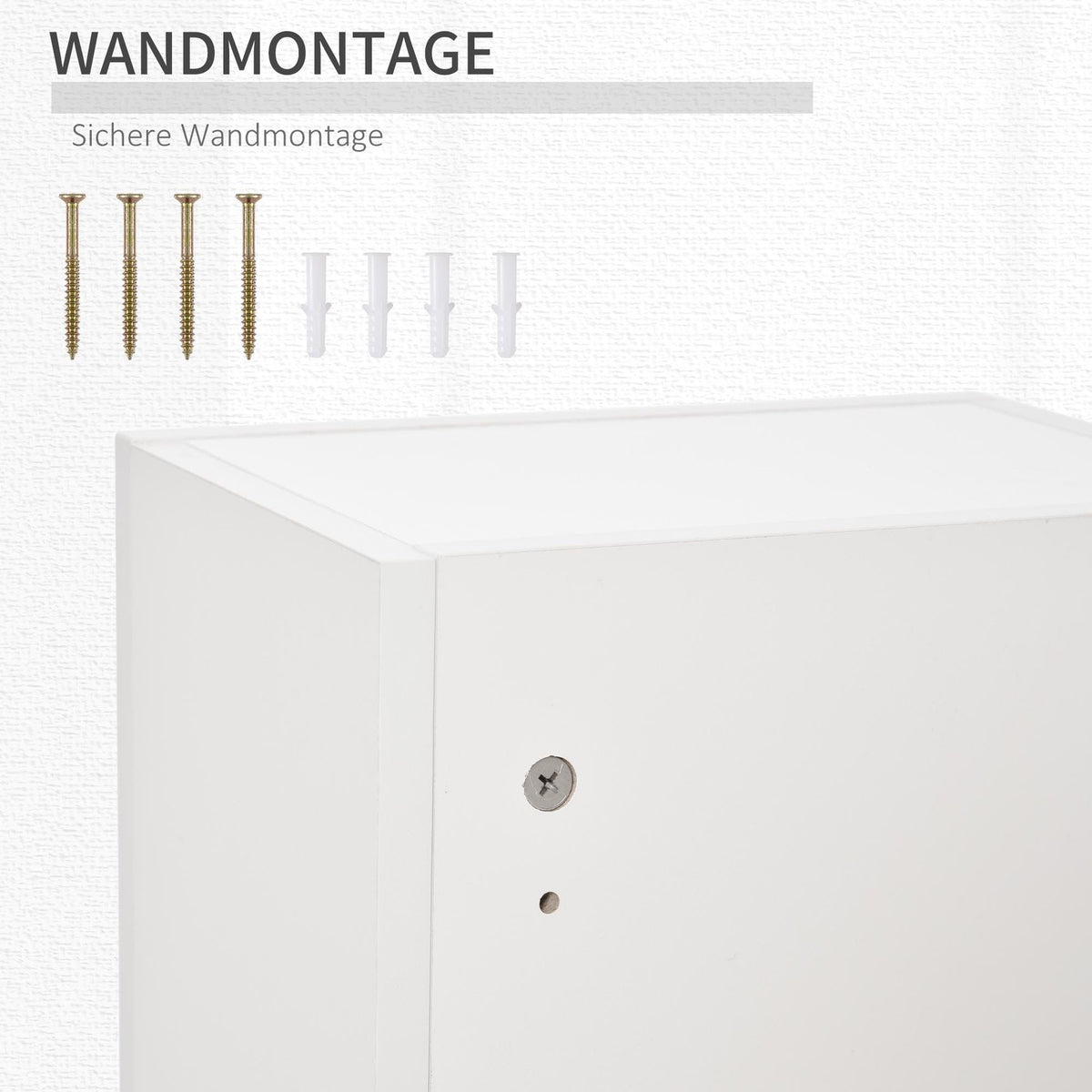 Medicine Cabinet Hanging Cabinet Lockable Adjustable First Aid Cross