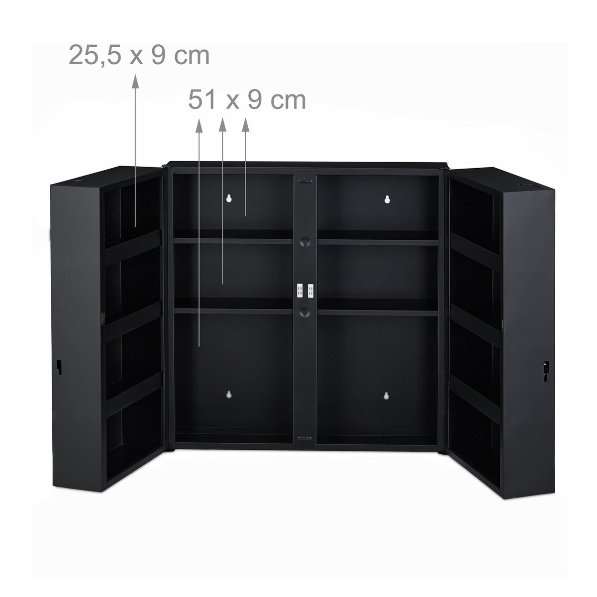 Medicine Cabinet XXL in Anthracite