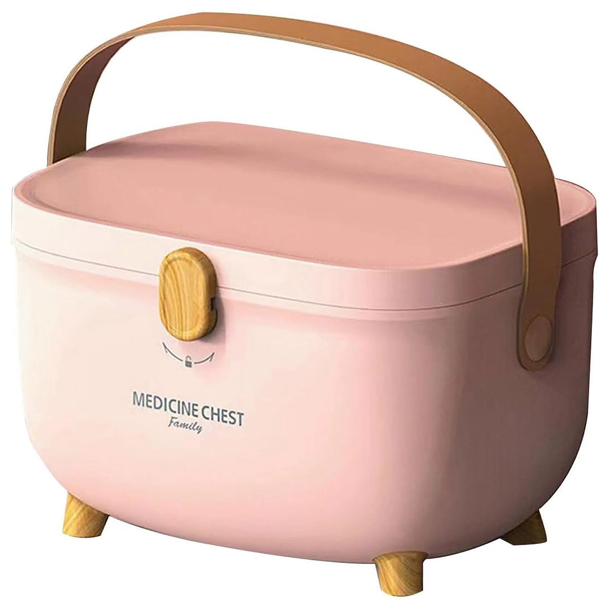 Medicine Storage Box – Large Compartment, 3-Section Tray