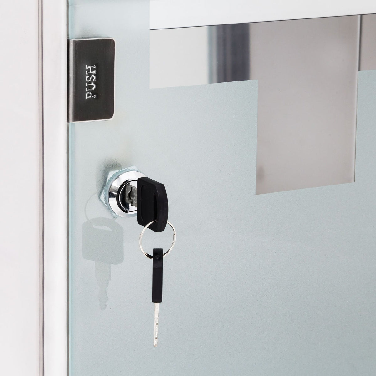 Medicine cabinet EMERGENCY stainless steel XL