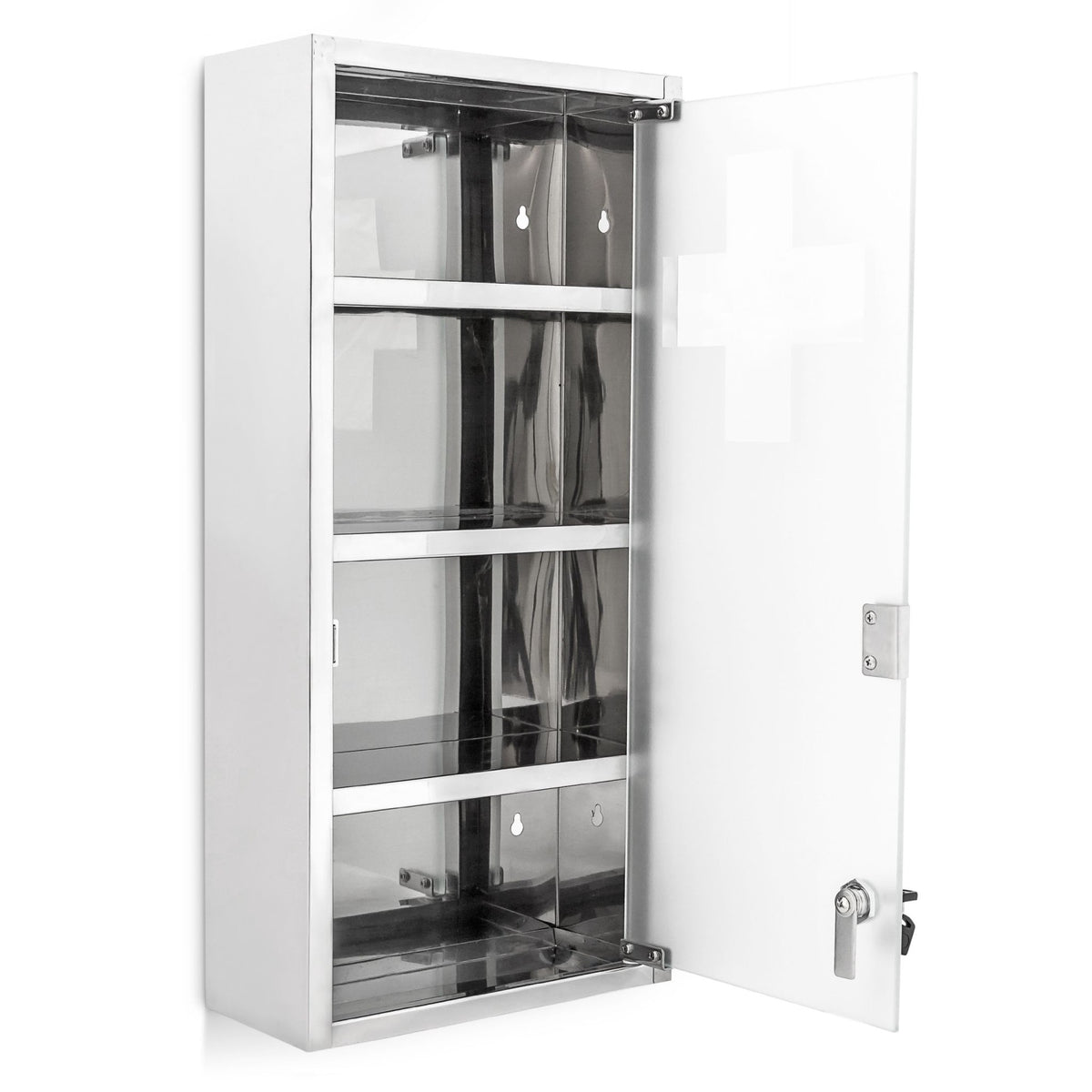 Medicine cabinet in stainless steel