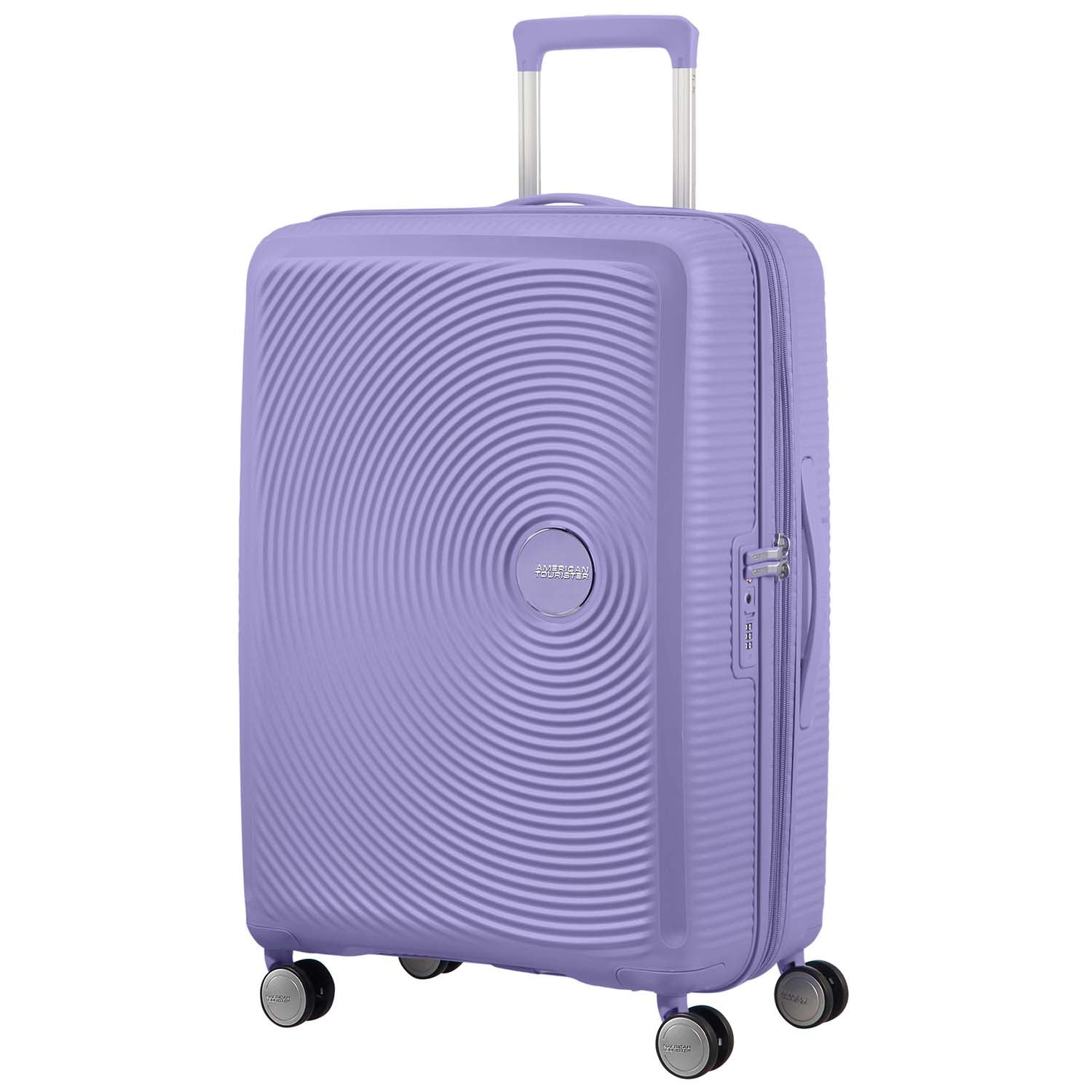 Medium Lavender Expandable Suitcase, 67 cm