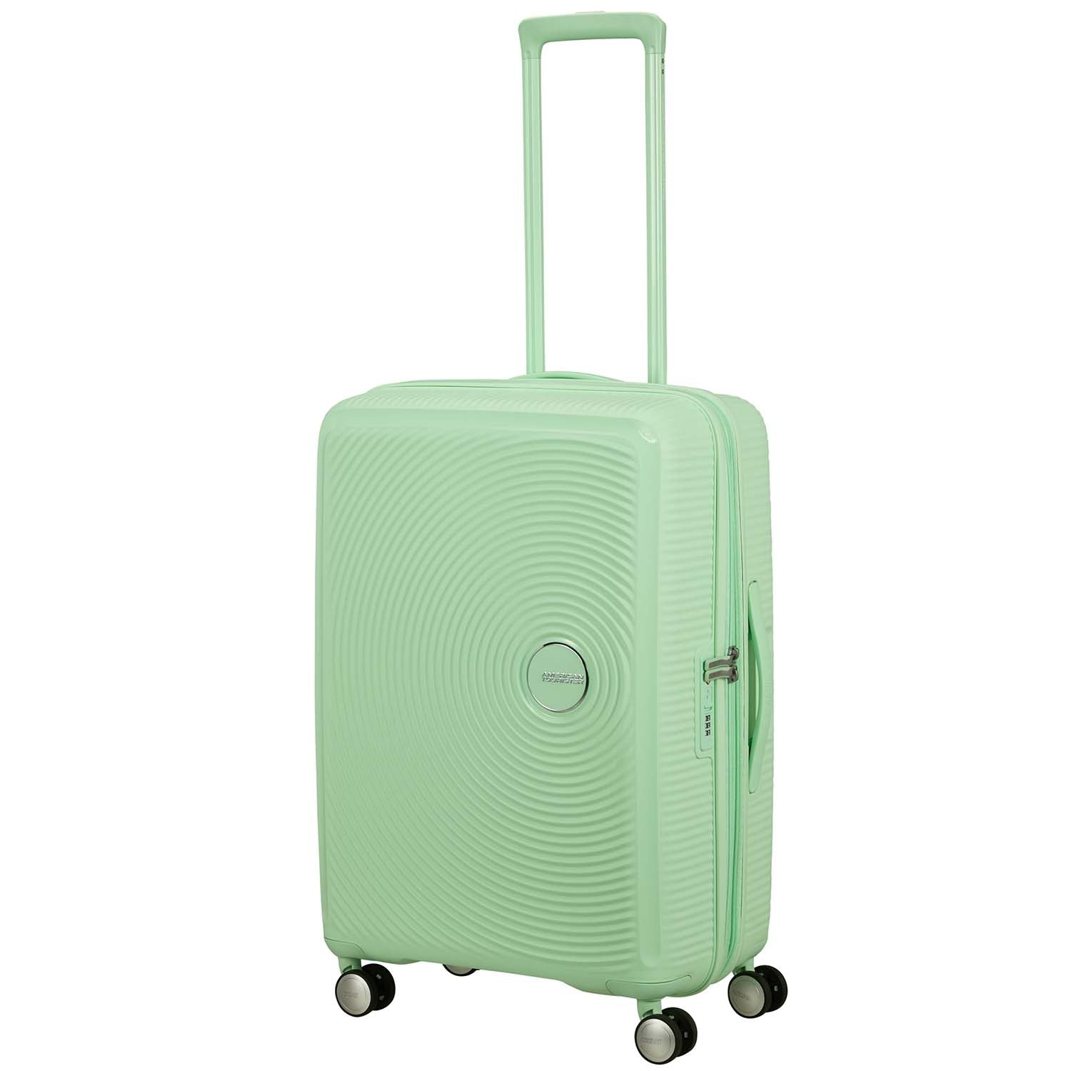 Medium Pastel Green Suitcase – 67cm Spinner