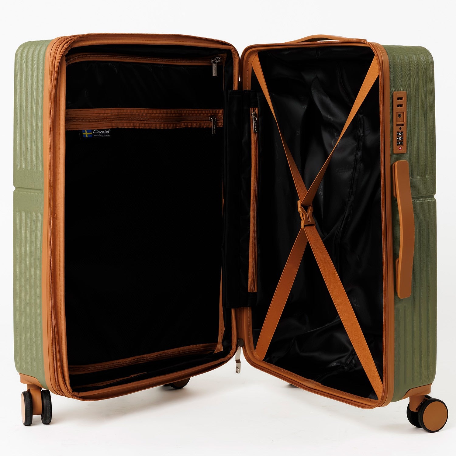 Medium Suitcase, Pistachio Green