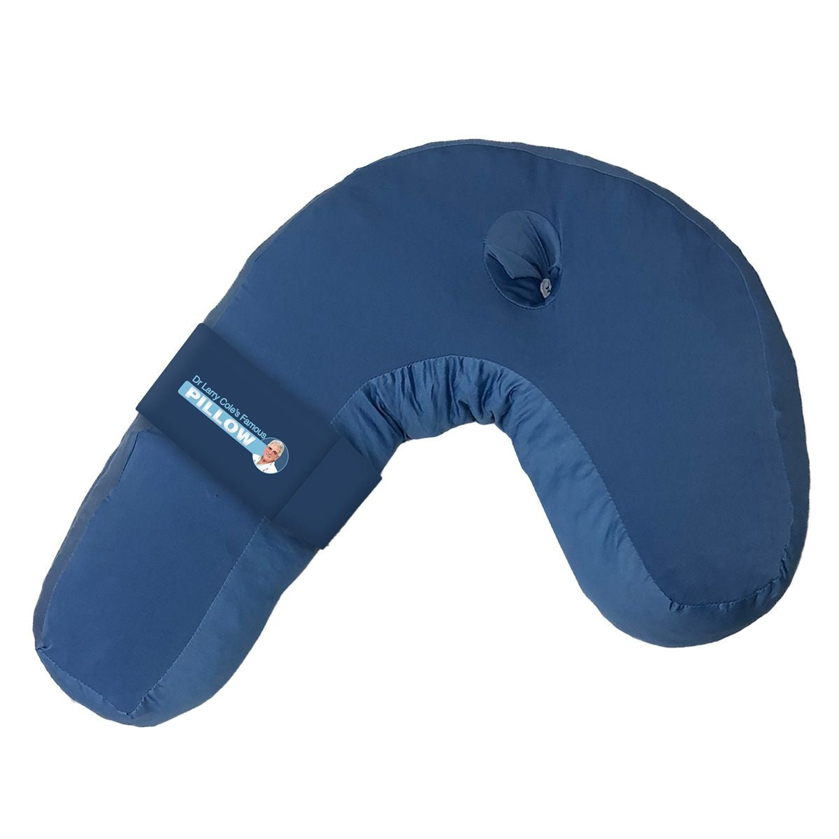 Memory Foam Side Sleeper Pillow – J-Shaped Design
