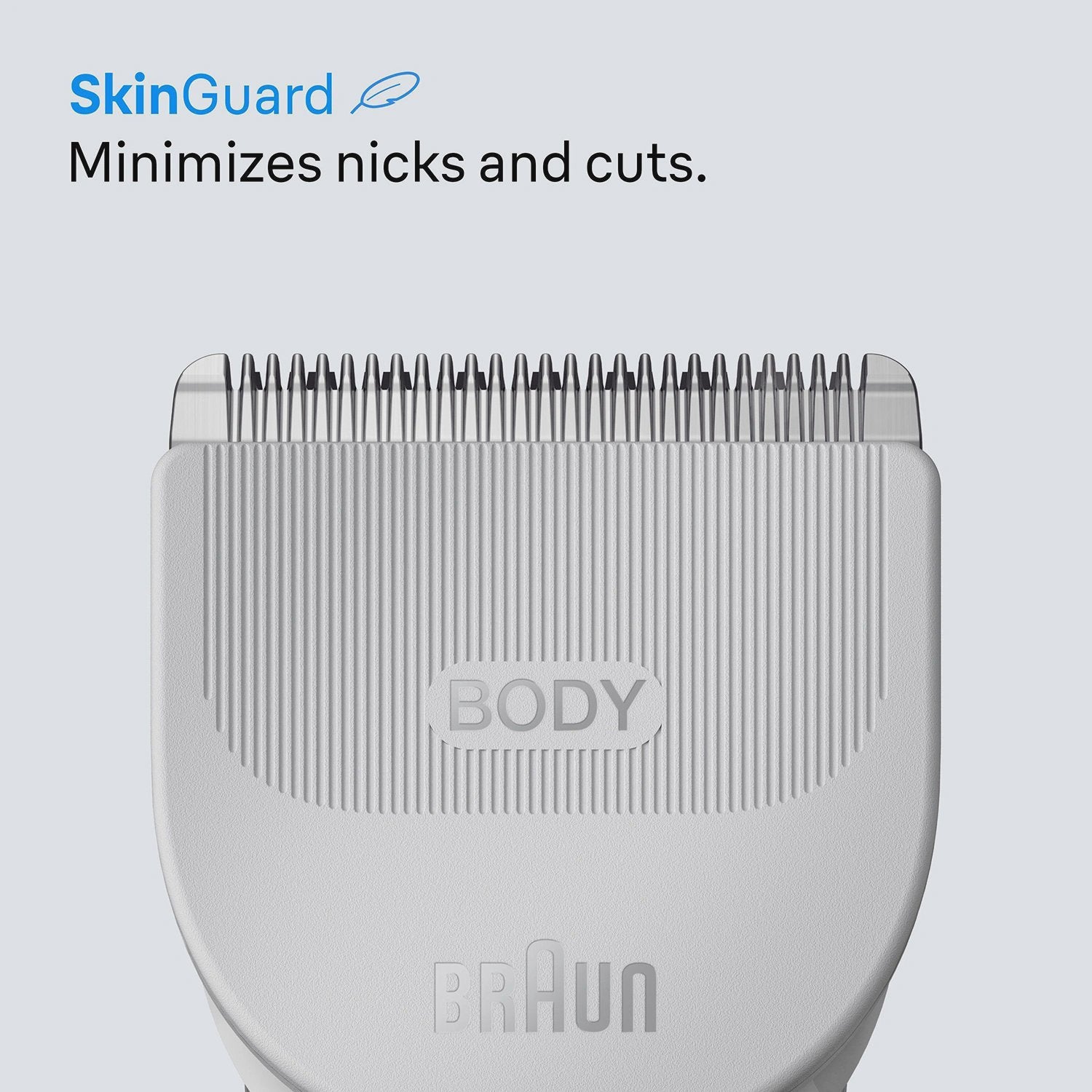 Men's Body Groomer with SkinGuard, Waterproof, 80-Minute Battery