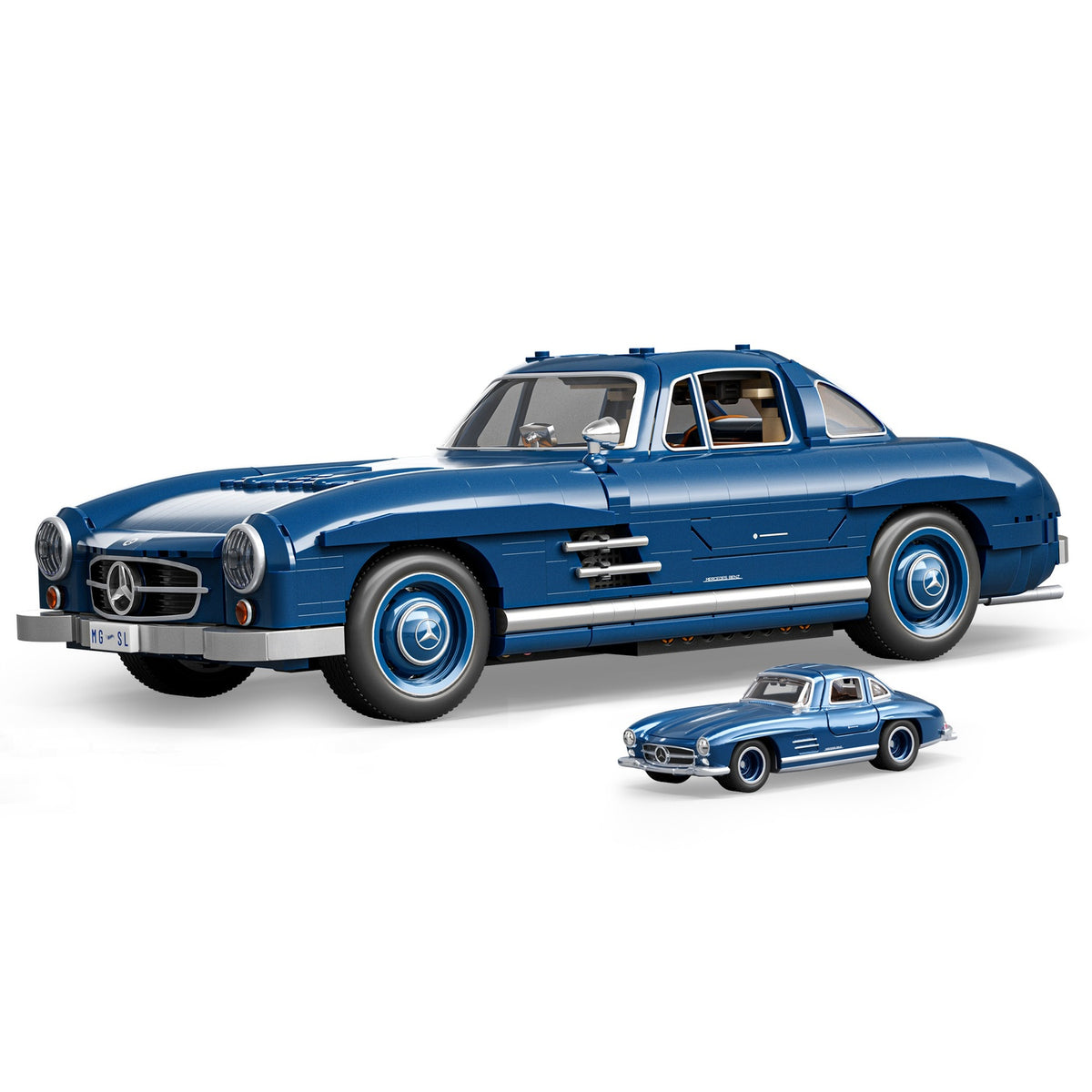 Mercedes-Benz 300 SL Model Kit, 1:12 Scale, 1600 Parts