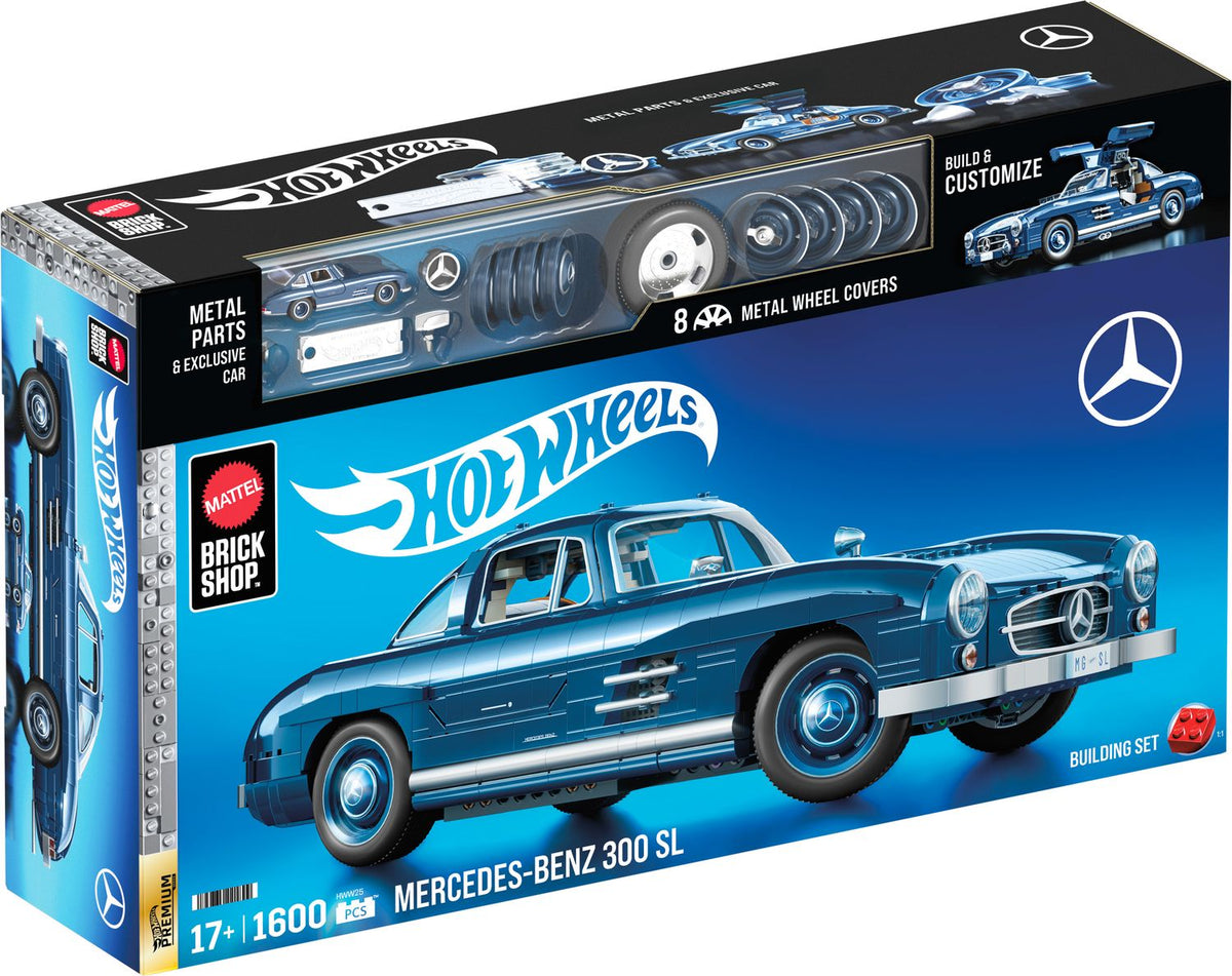 Mercedes-Benz 300 SL Model Kit, 1:12 Scale, 1600 Parts