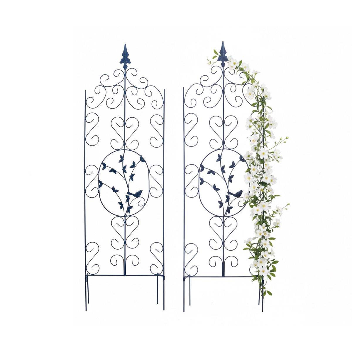 Metal Climbing Trellis for Roses and Vines