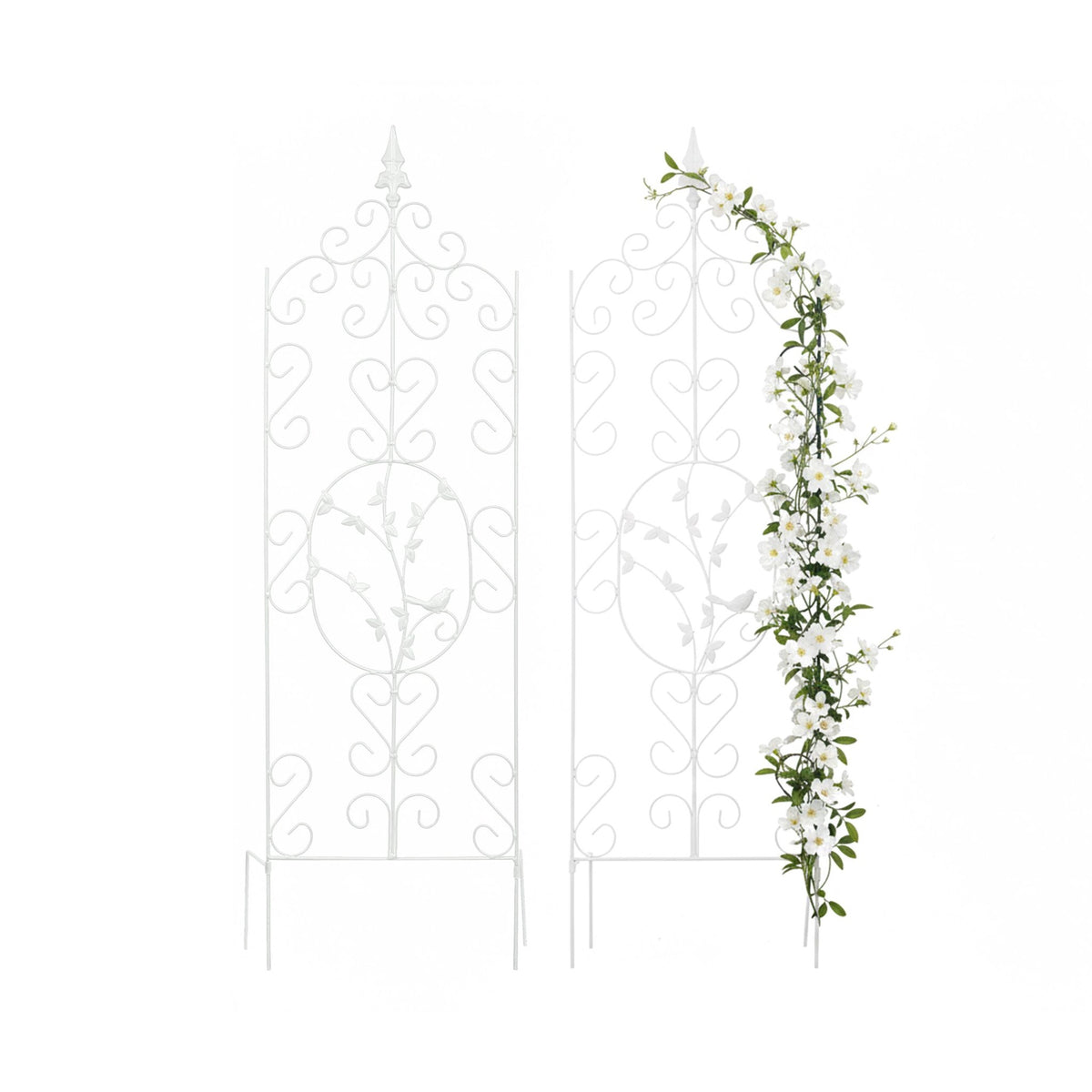 Metal Climbing Trellis for Roses and Vines