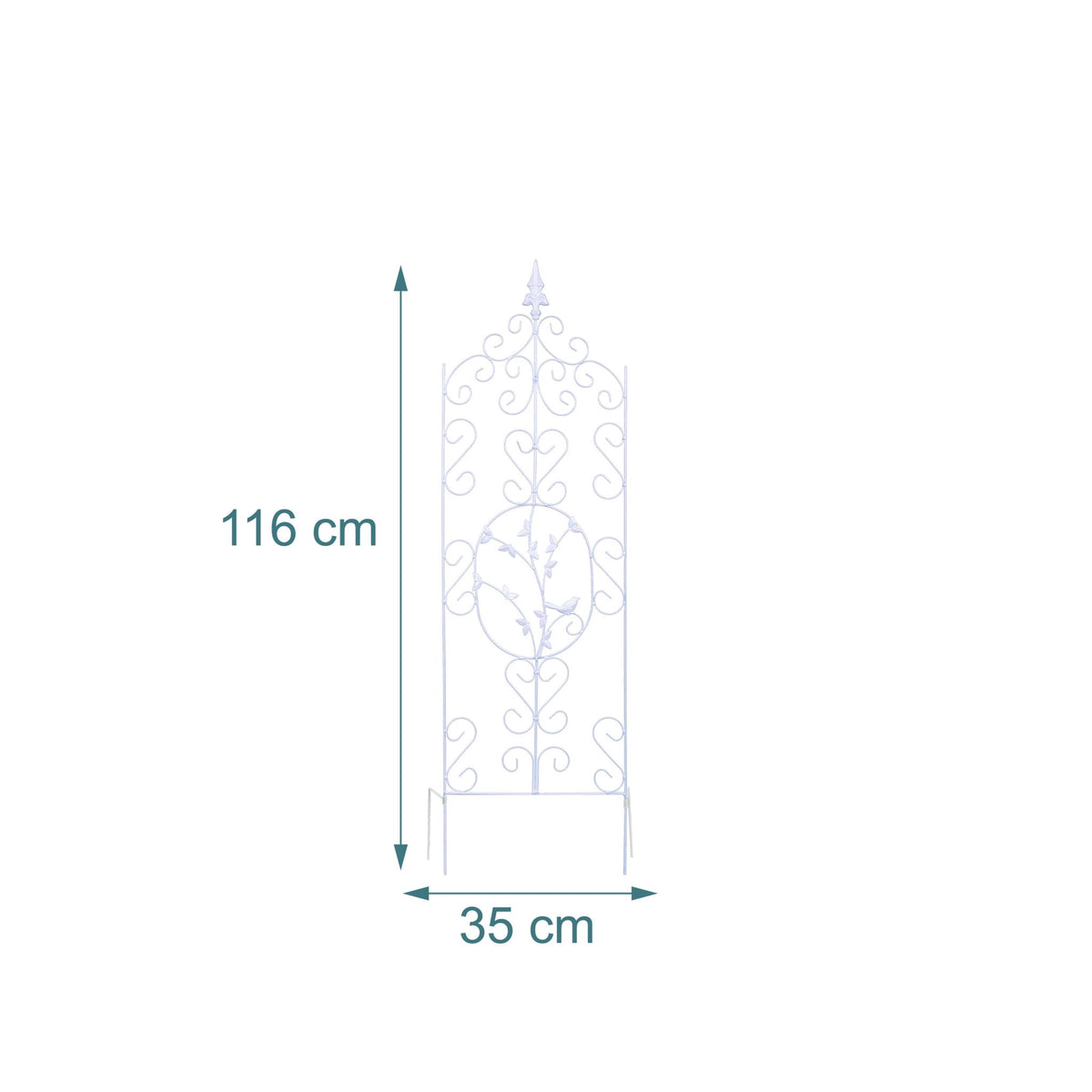 Metal Climbing Trellis for Roses and Vines