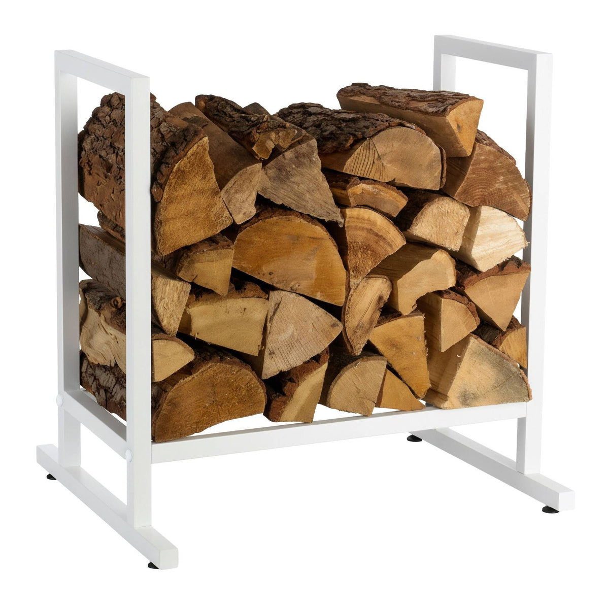 Metal Firewood Rack – Sturdy Iron Log Holder