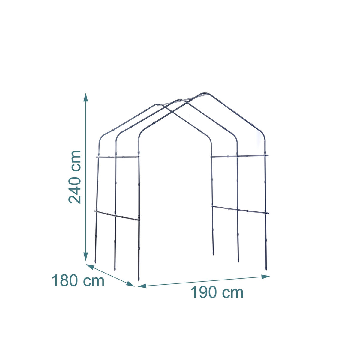 Metal Garden Arch Trellis for Climbing Plants