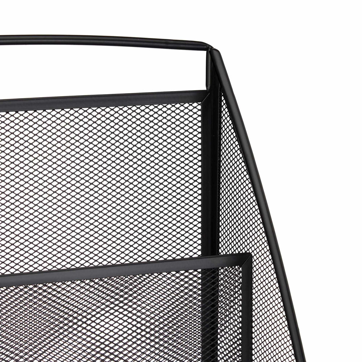 Metal Mesh Magazine Rack
