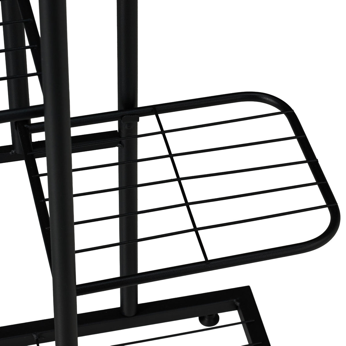 Metal Plant Stand with 6 Tiers, Powder-Coated Steel
