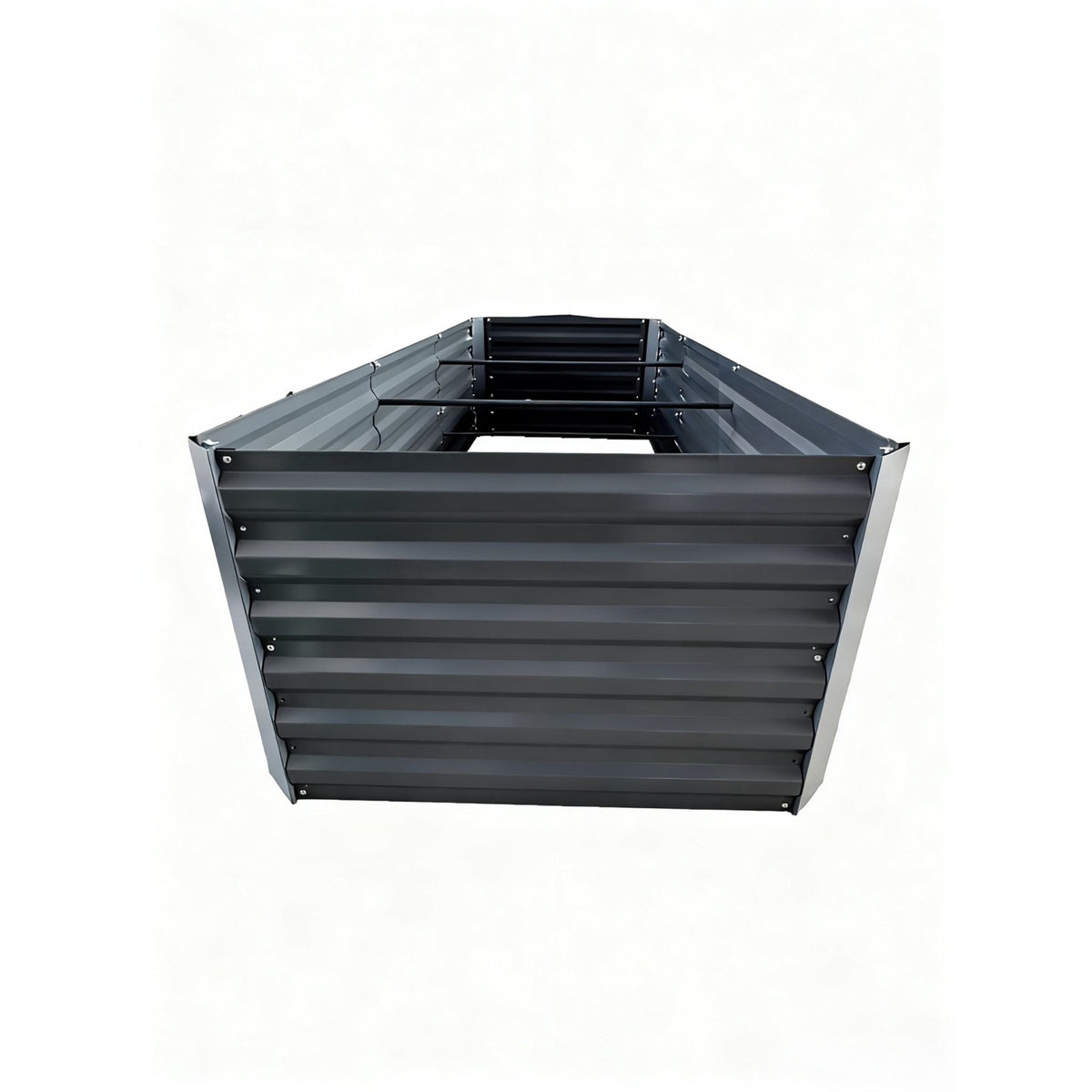 Metal Raised Garden Bed, 57x240x90cm, Galvanized Steel