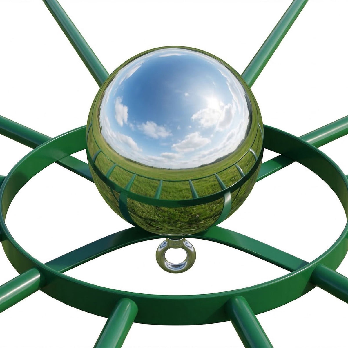 Metal Rose Arbour with Trellis Panels – Dark Green