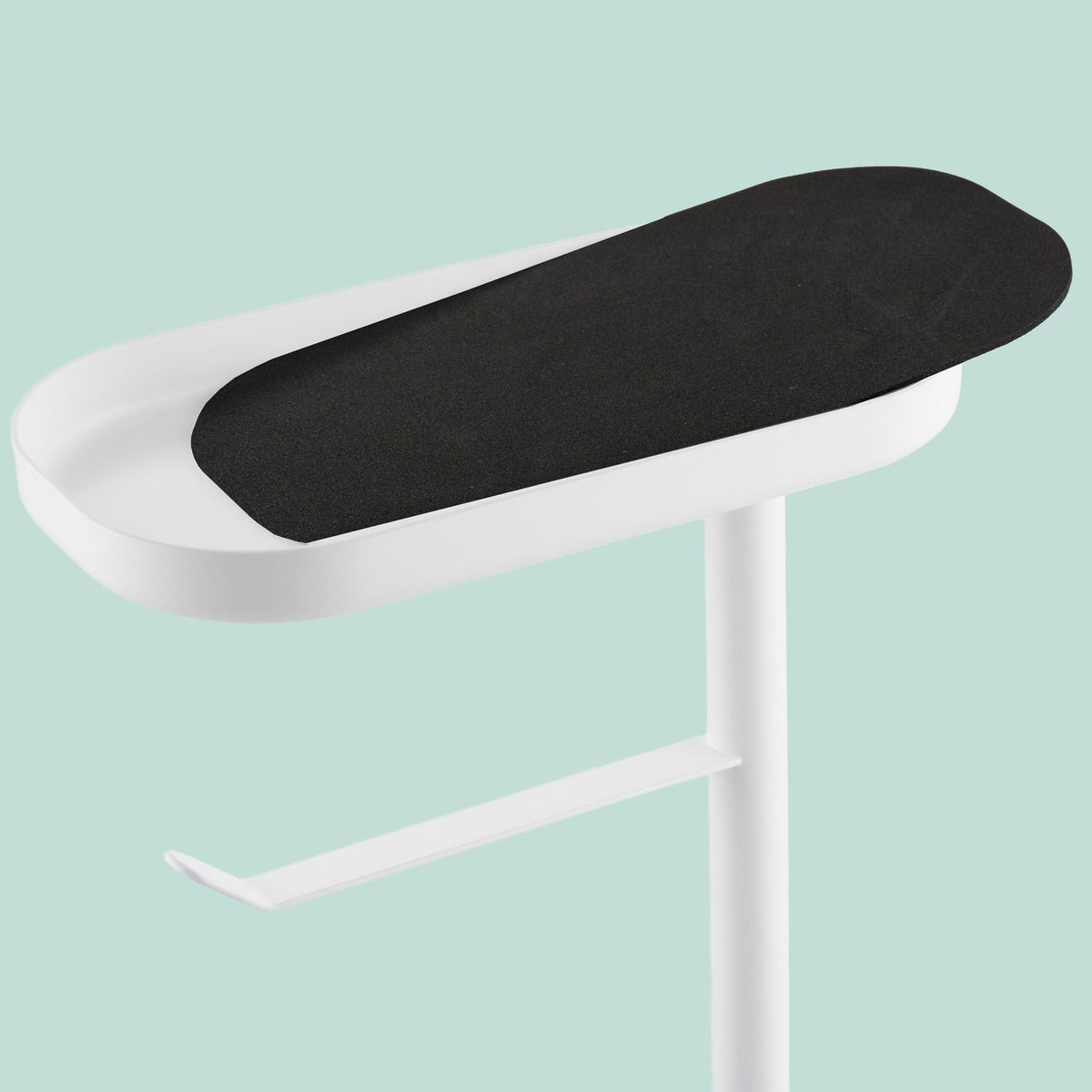 Metal Toilet Paper Holder with Brush and Shelf