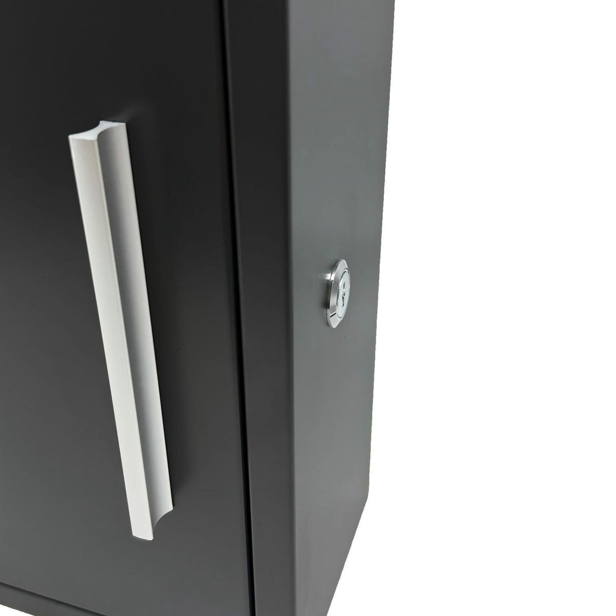 Metal Wall-Mounted Mailbox, Weatherproof, Lockable
