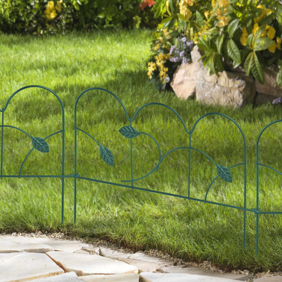 Metal bed edges, 4 pcs